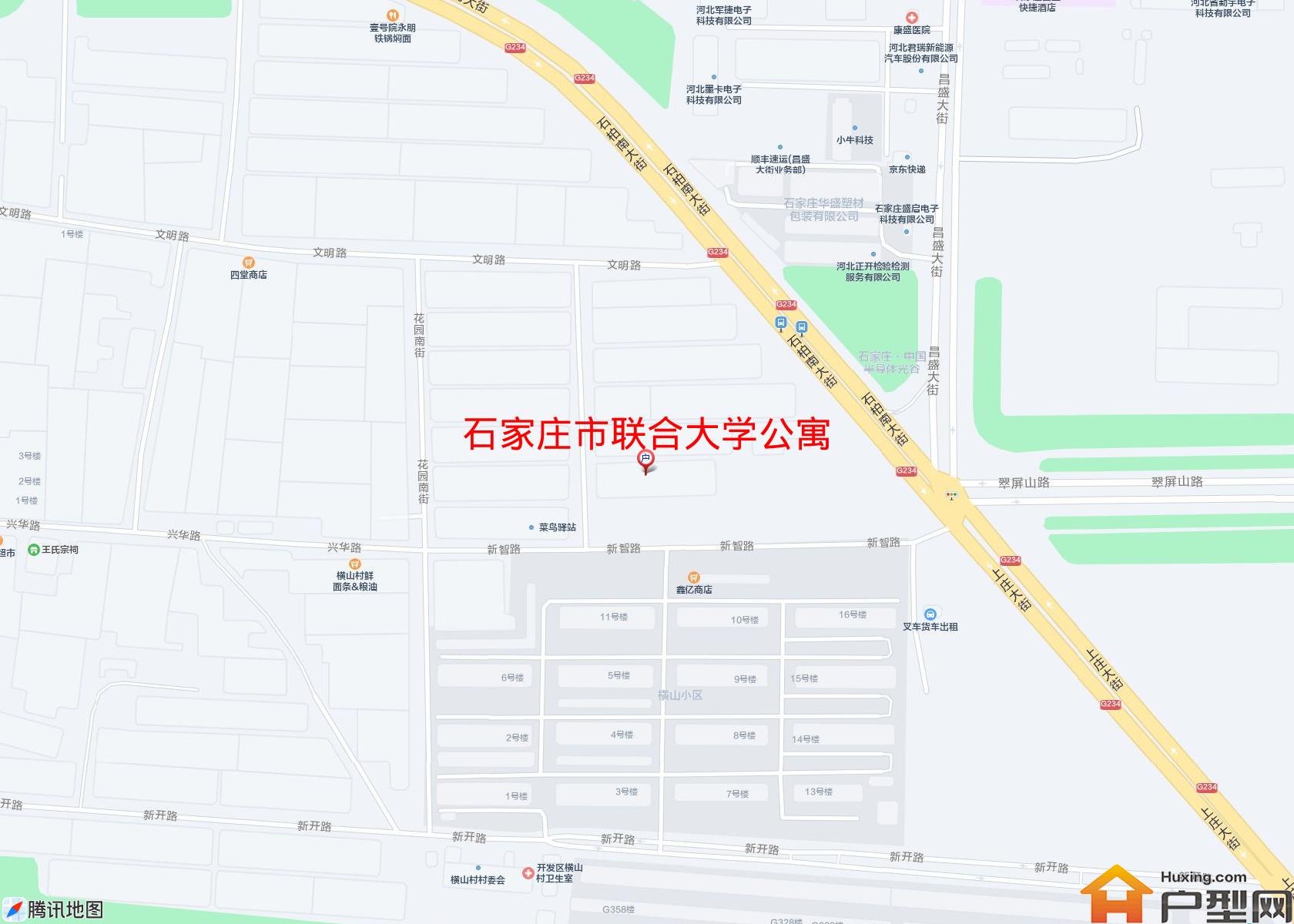 联合大学公寓小区 - 户型网