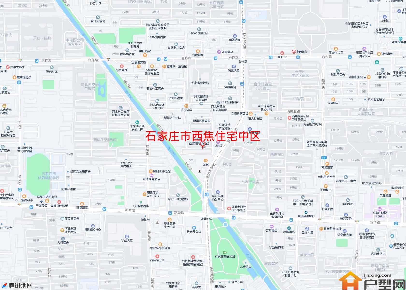 西焦住宅中区小区 - 户型网