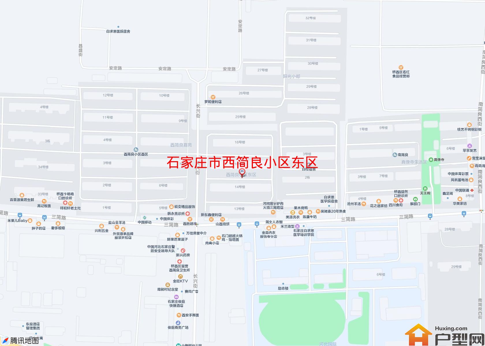 西简良小区东区小区 - 户型网