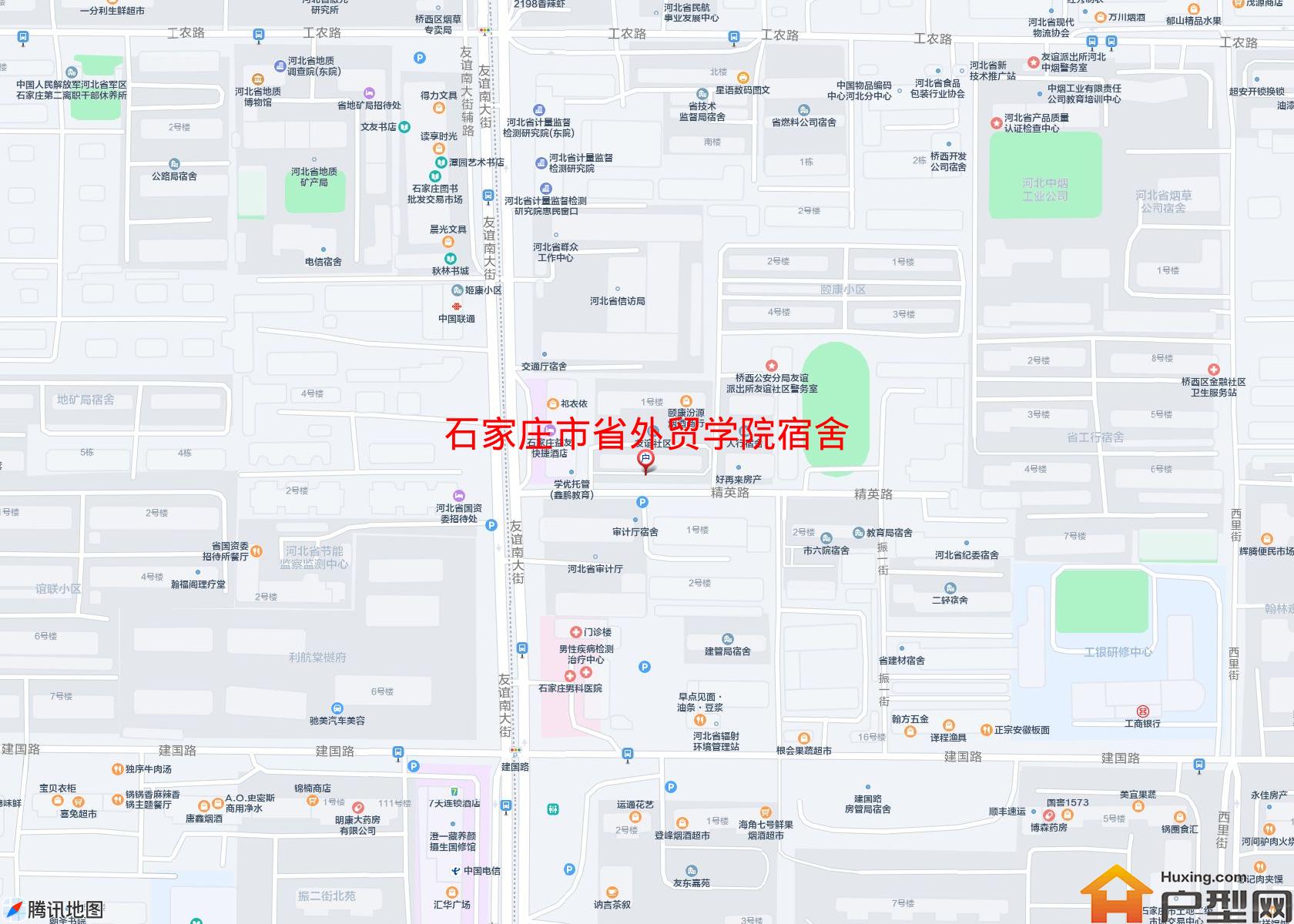 省外贸学院宿舍小区 - 户型网
