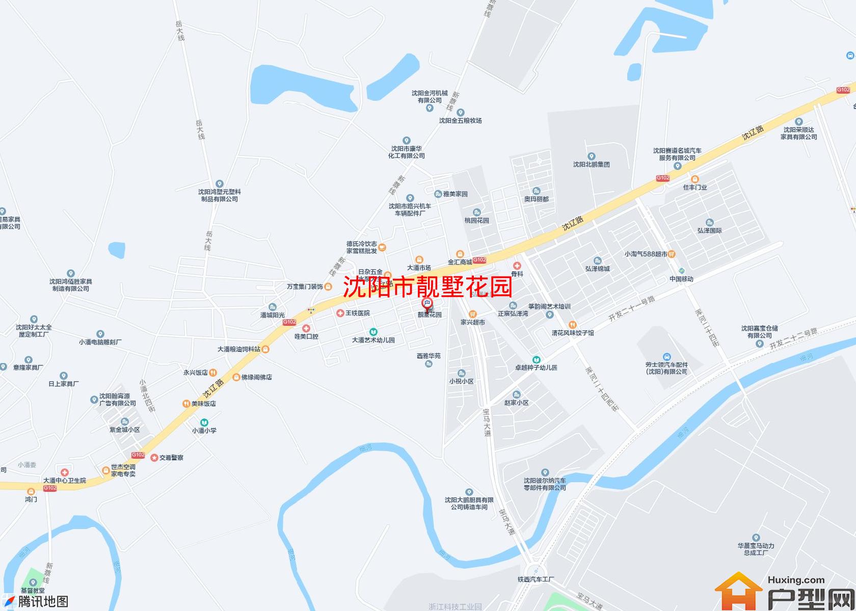靓墅花园小区 - 户型网