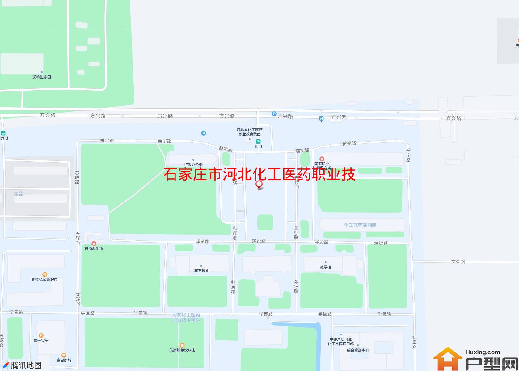 河北化工医药职业技术学院宿舍小区 - 户型网