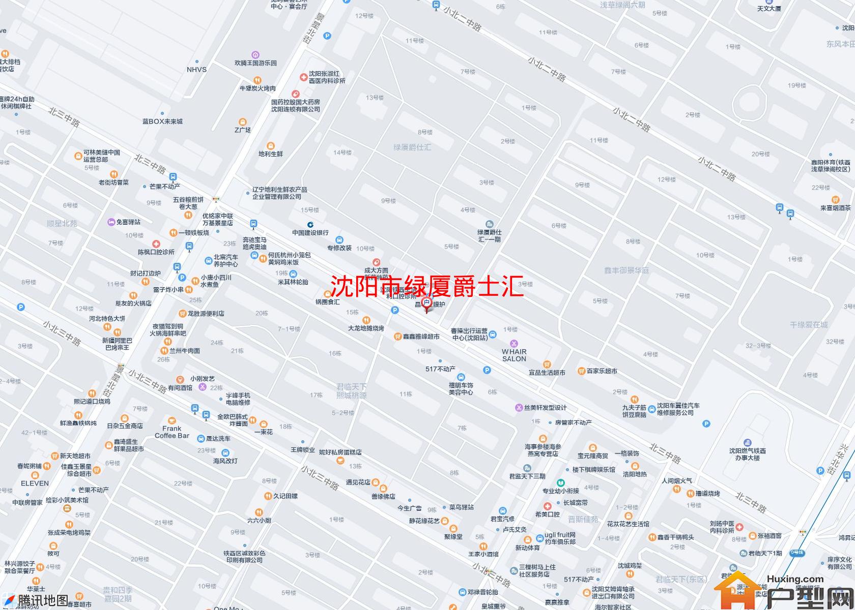绿厦爵士汇小区 - 户型网