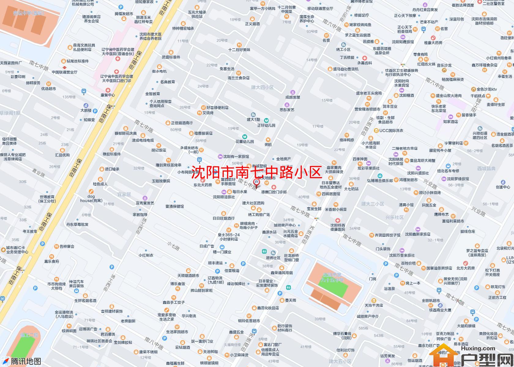 南七中路小区小区 - 户型网