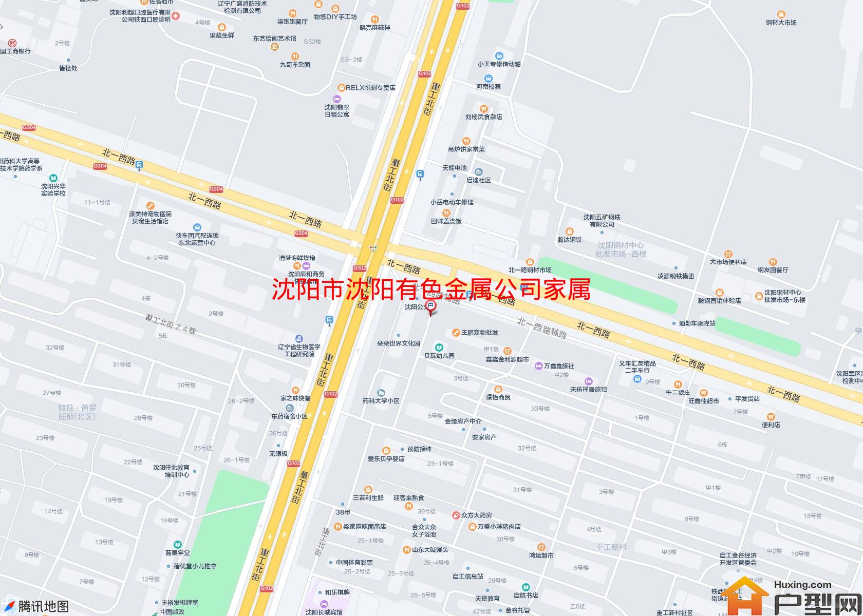 沈阳有色金属公司家属院小区 - 户型网