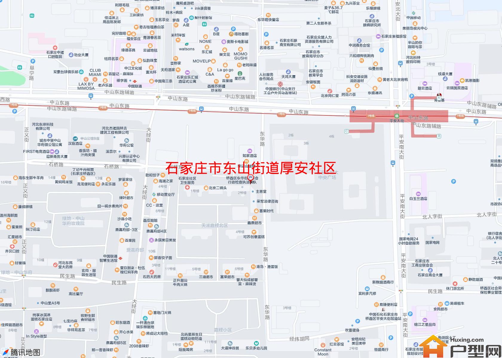 东山街道厚安社区小区 - 户型网