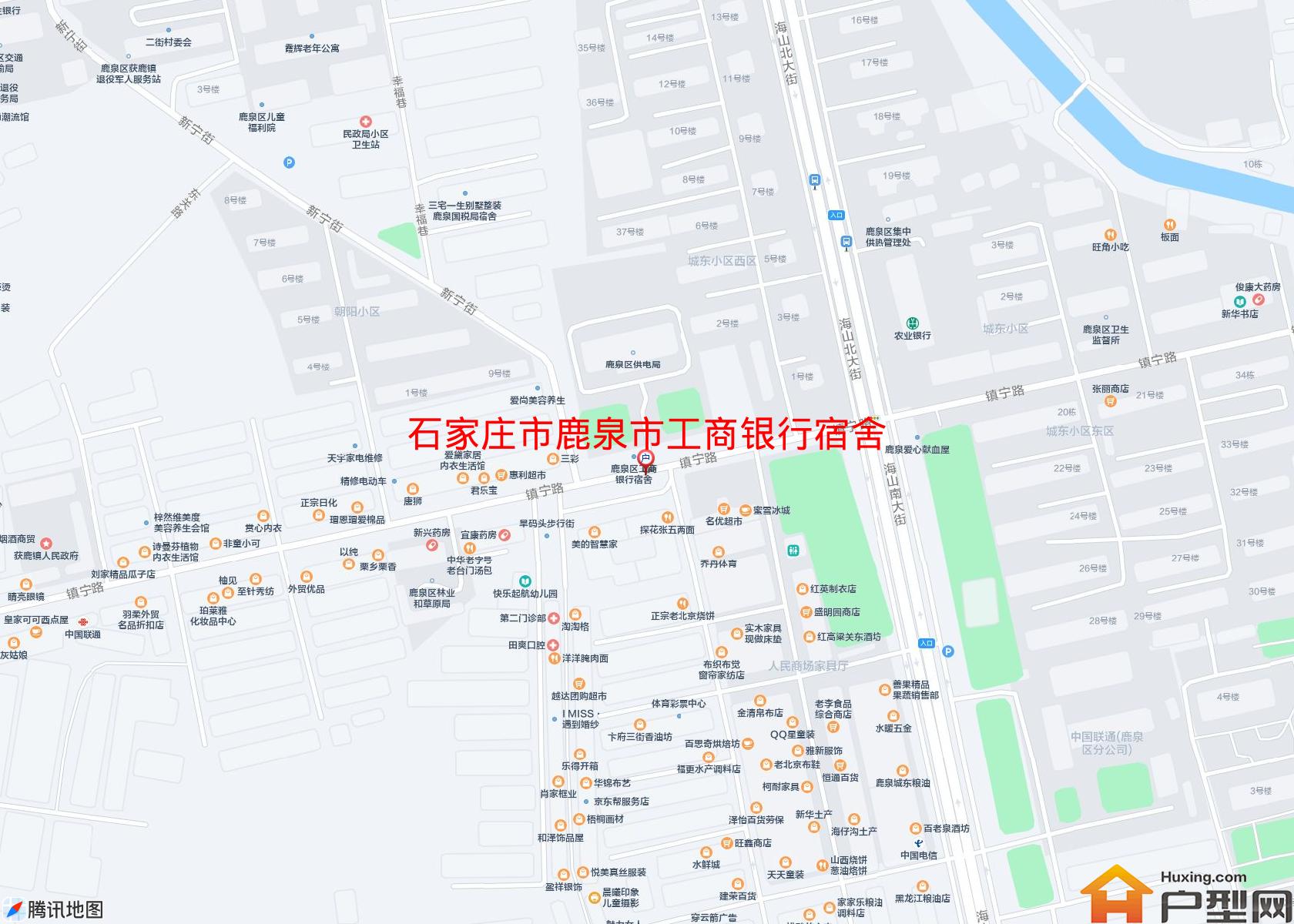 鹿泉市工商银行宿舍小区 - 户型网