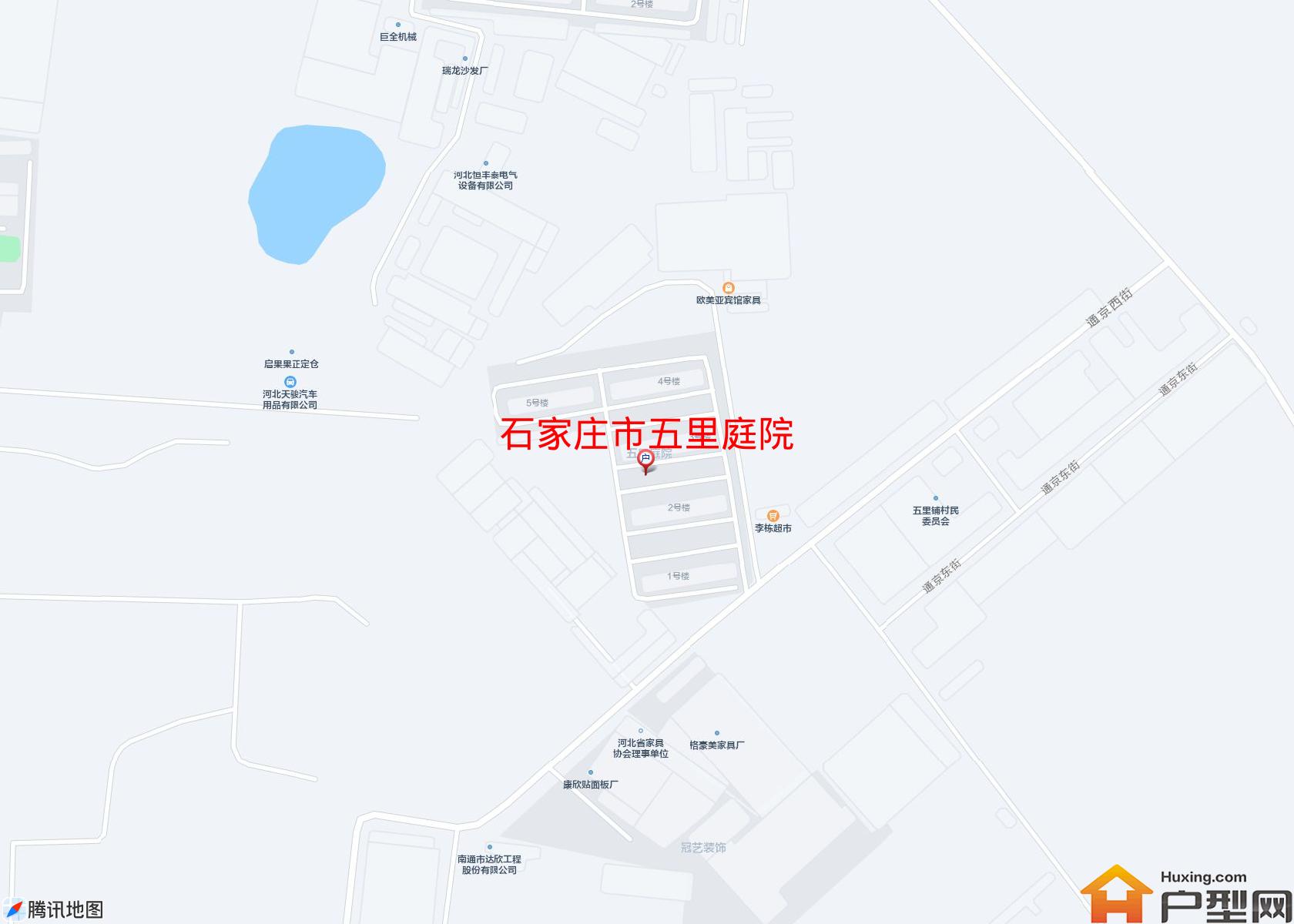 五里庭院小区 - 户型网