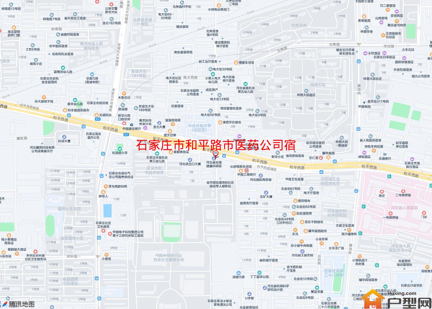 和平路市医药公司宿舍小区 - 户型网