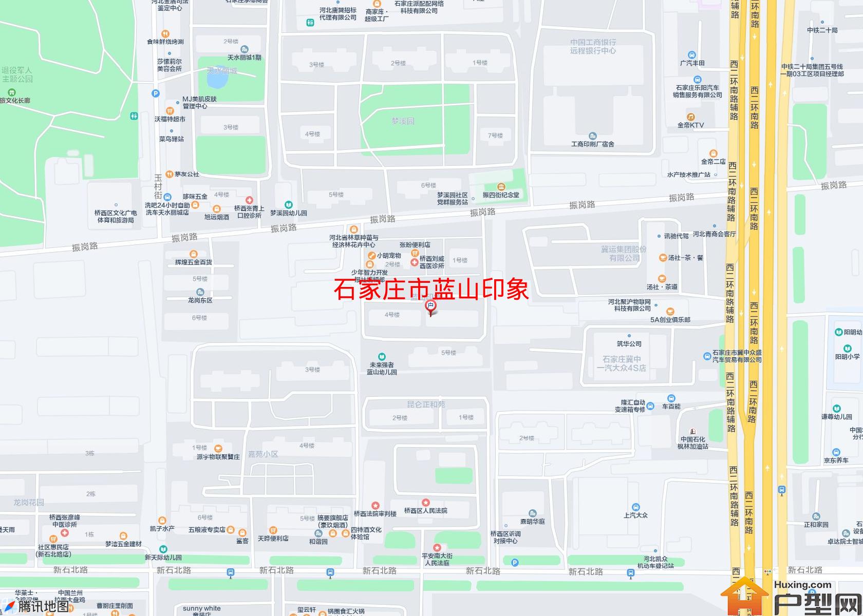 蓝山印象小区 - 户型网