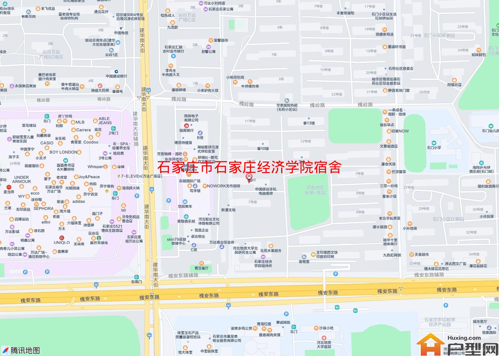 石家庄经济学院宿舍小区 - 户型网