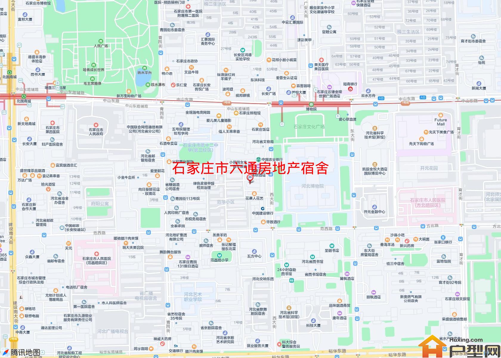 六通房地产宿舍小区 - 户型网