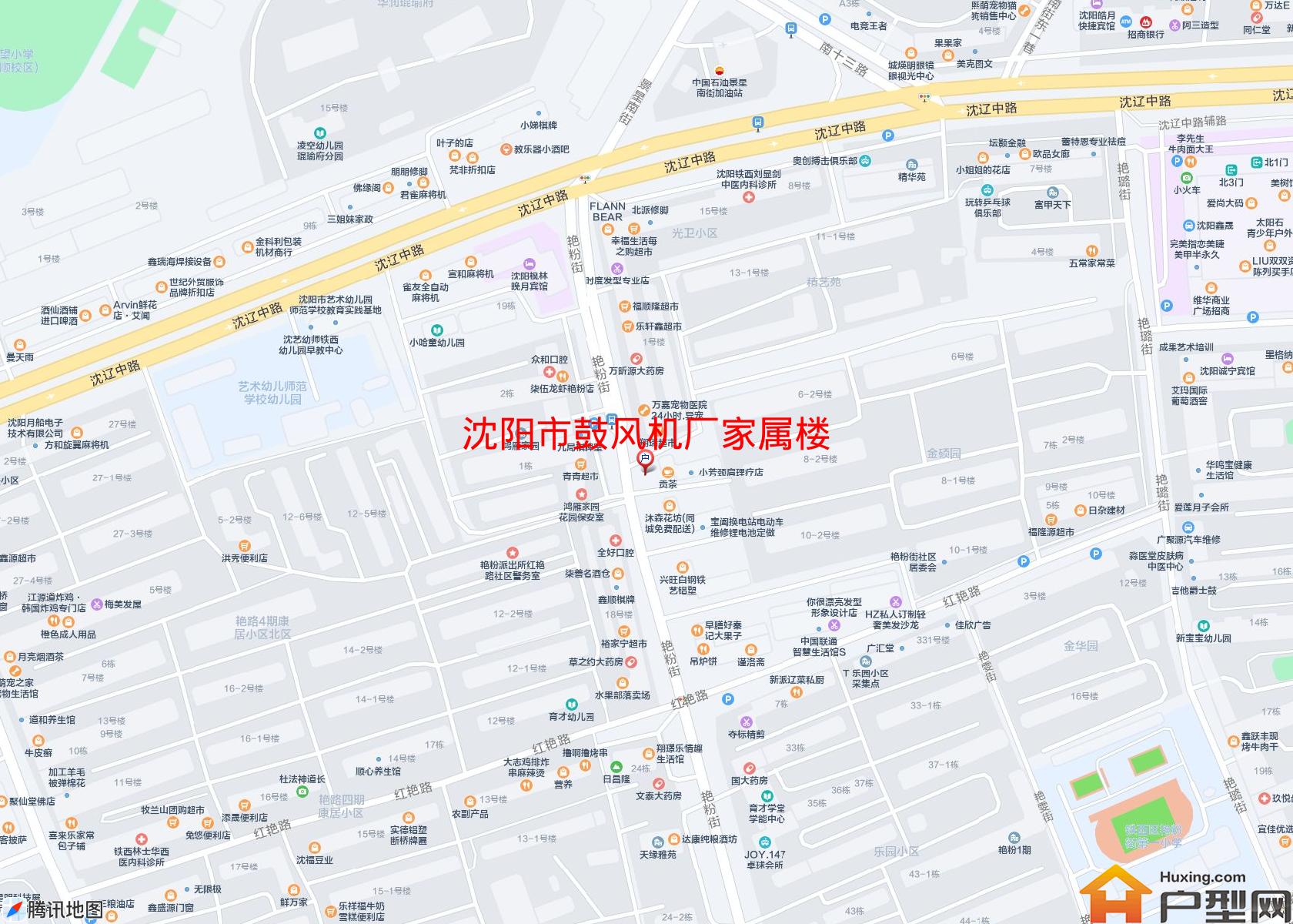 鼓风机厂家属楼小区 - 户型网