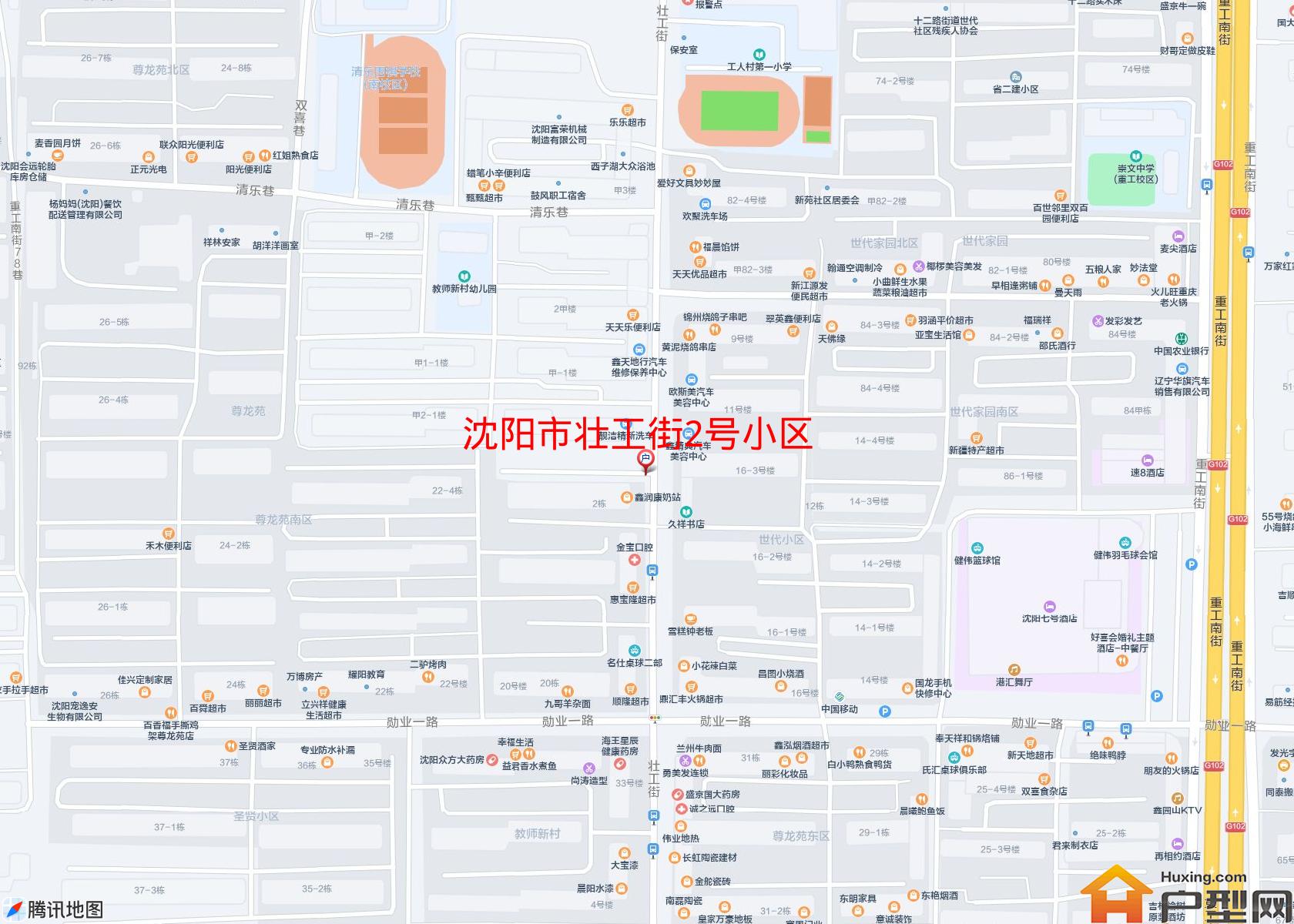 壮工街2号小区小区 - 户型网