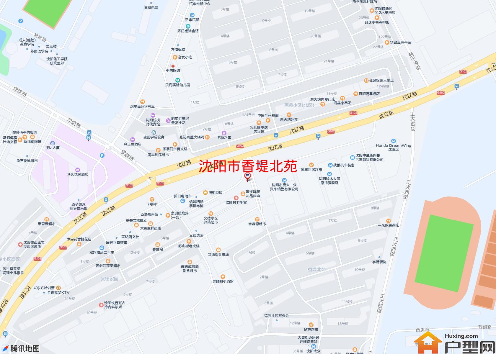 香堤北苑小区 - 户型网