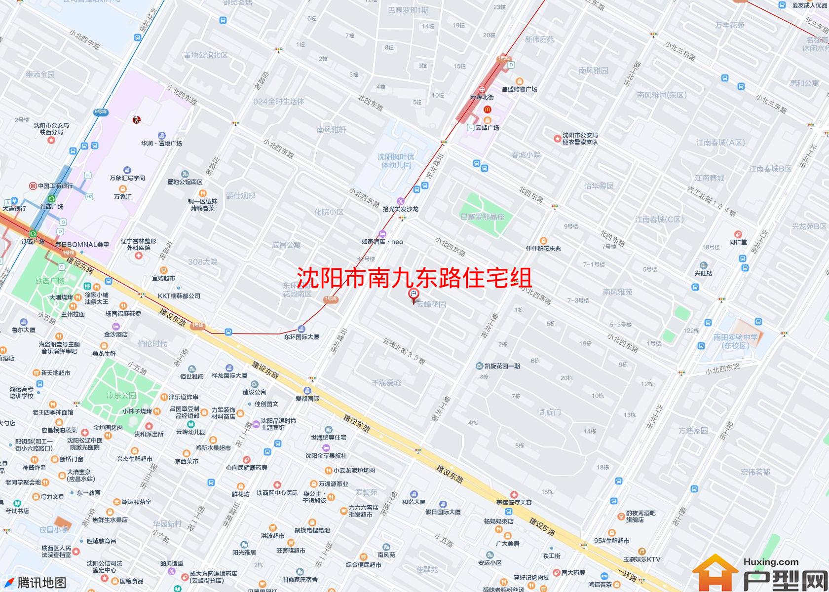 南九东路住宅组小区 - 户型网