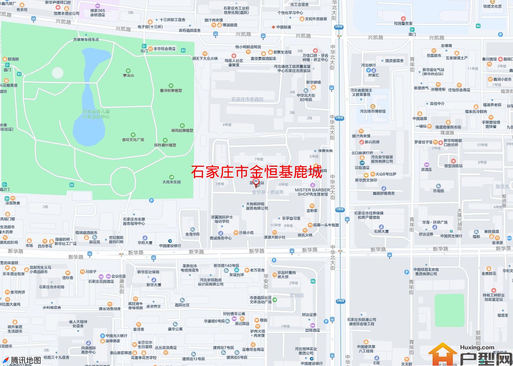 金恒基鹿城小区 - 户型网