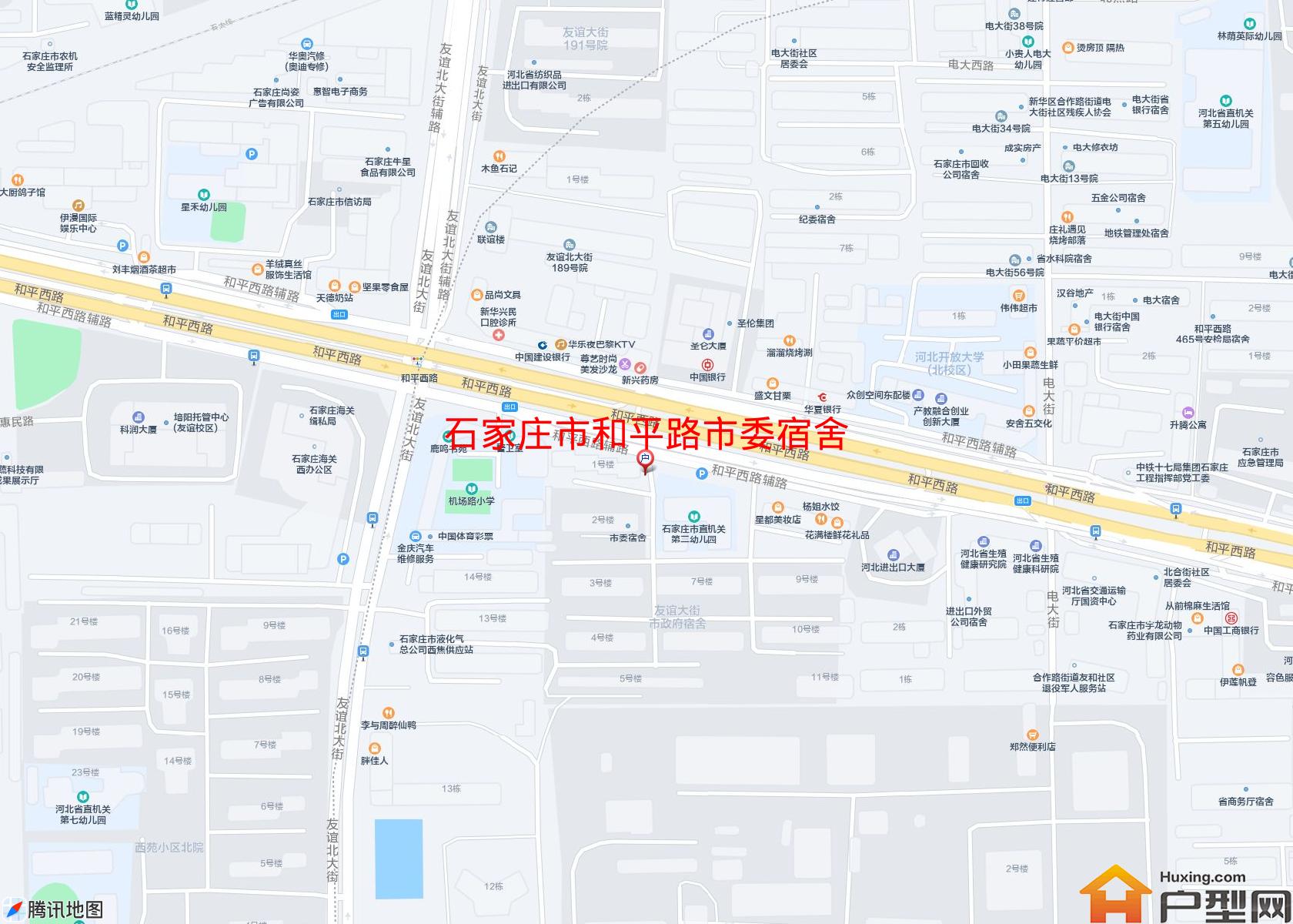 和平路市委宿舍小区 - 户型网