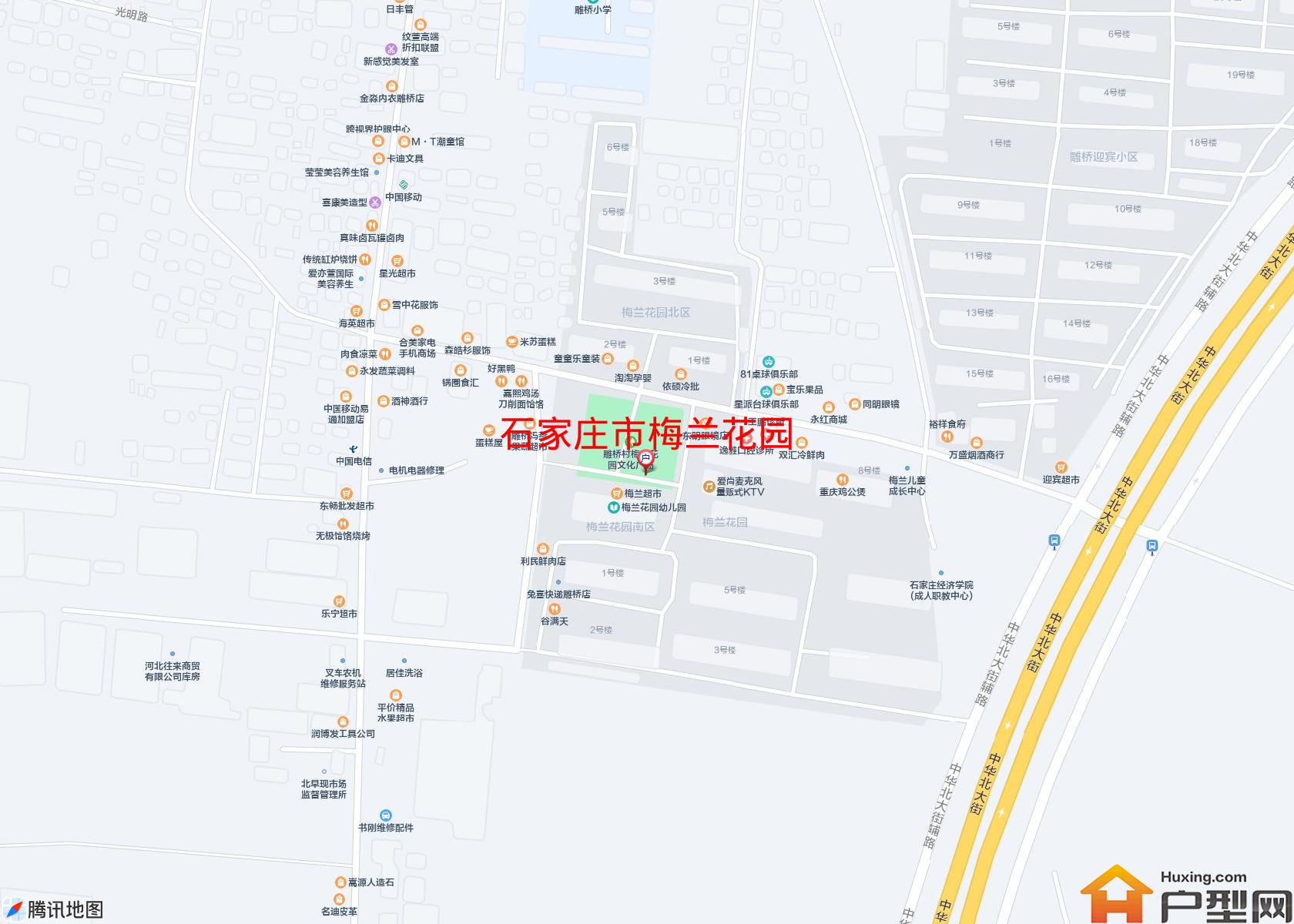 梅兰花园小区 - 户型网