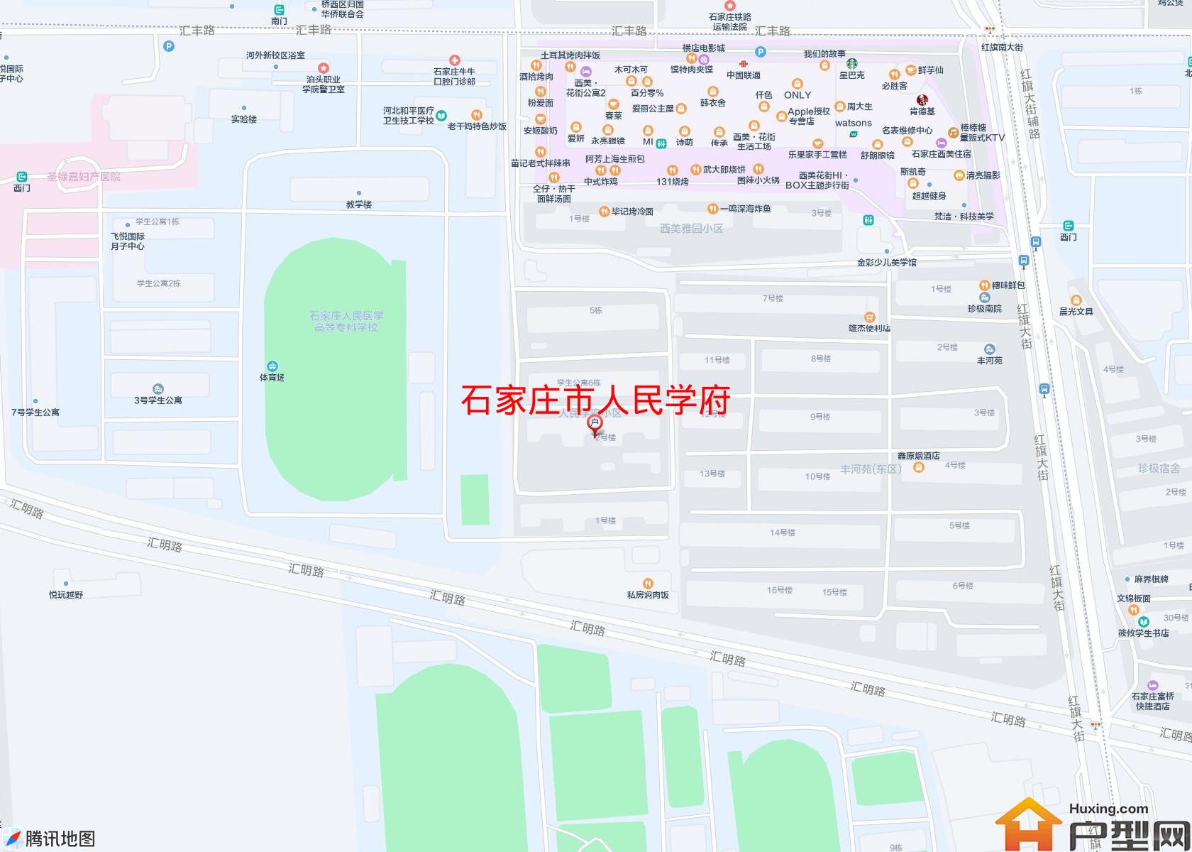 人民学府小区 - 户型网