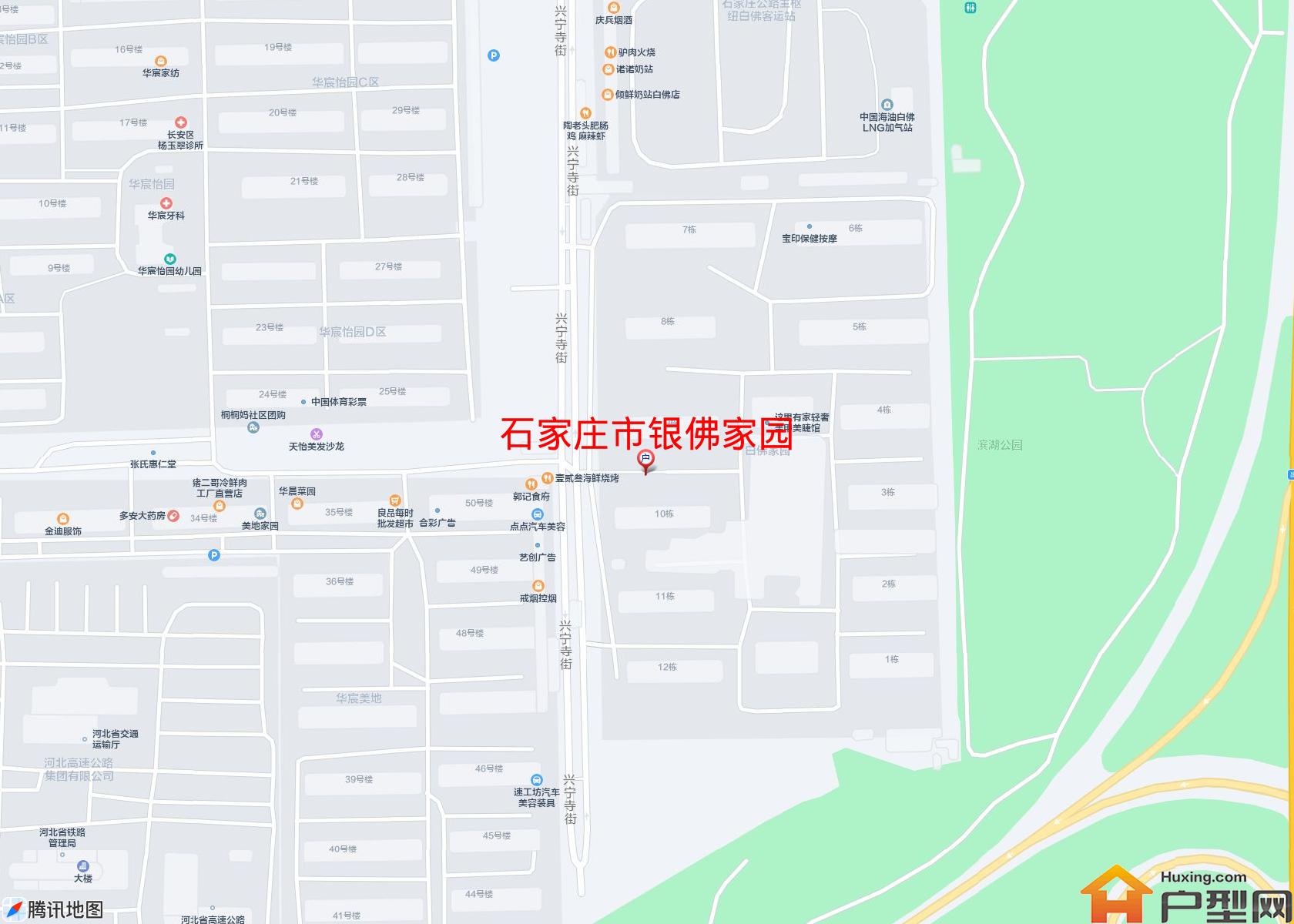 银佛家园小区 - 户型网