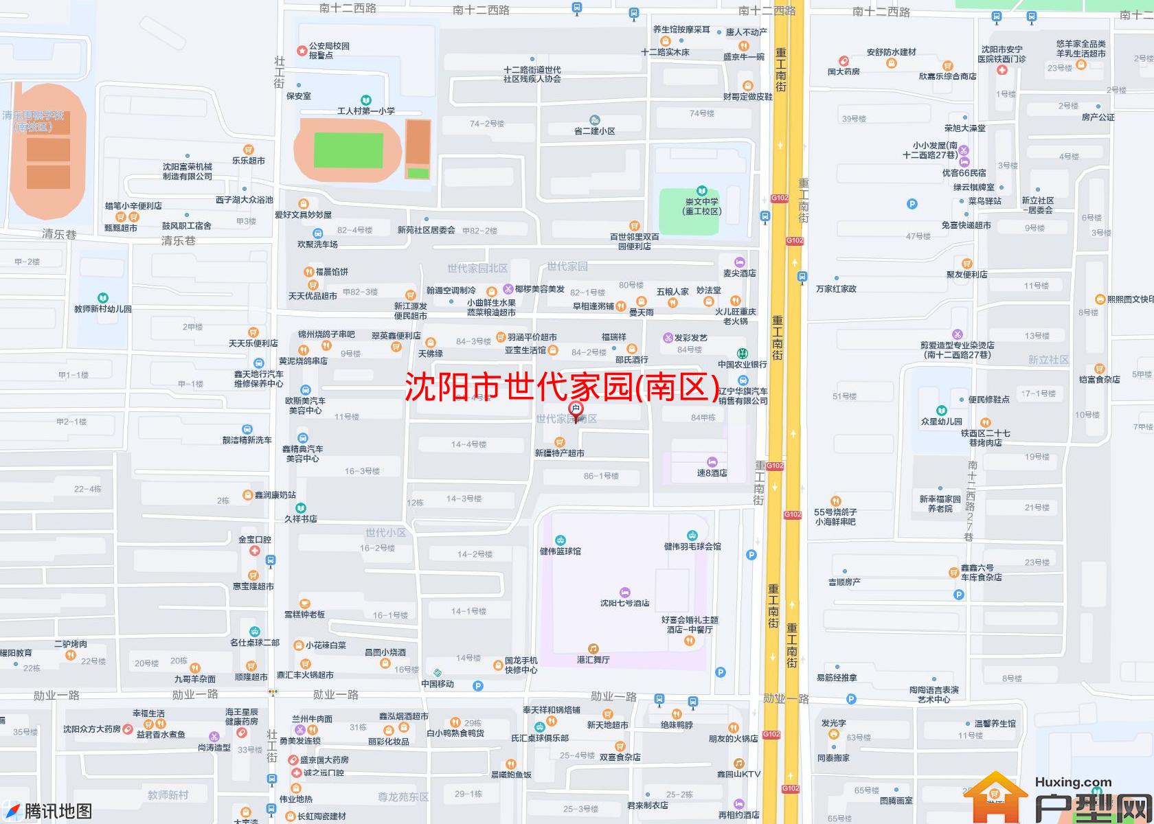 世代家园(南区)小区 - 户型网