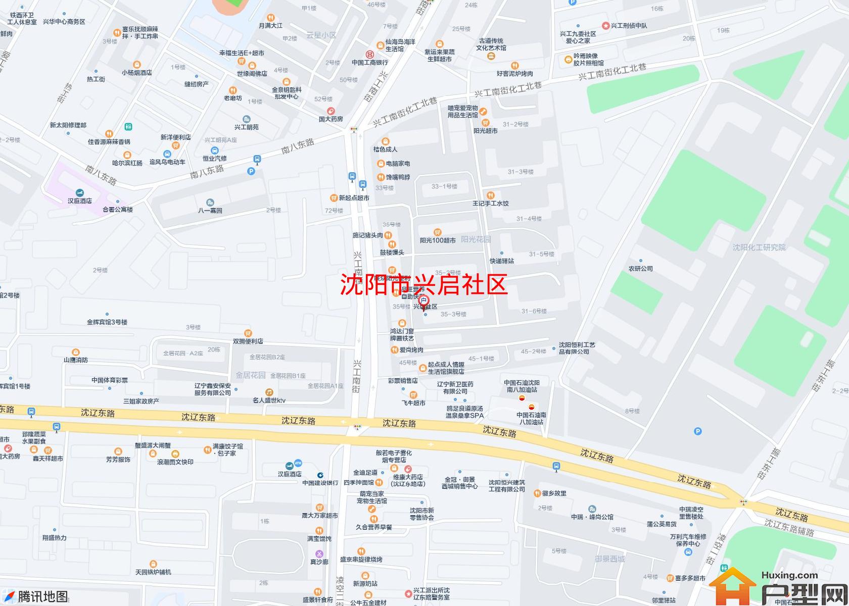 兴启社区小区 - 户型网