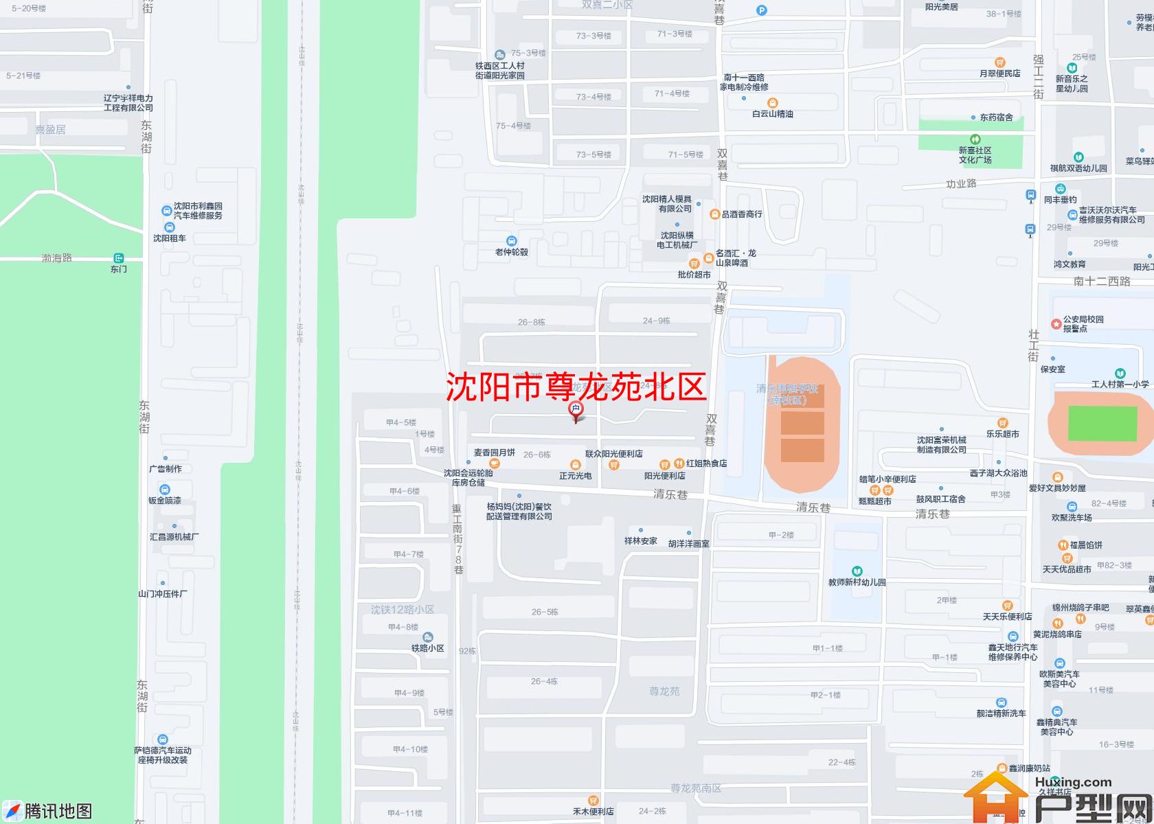 尊龙苑北区小区 - 户型网