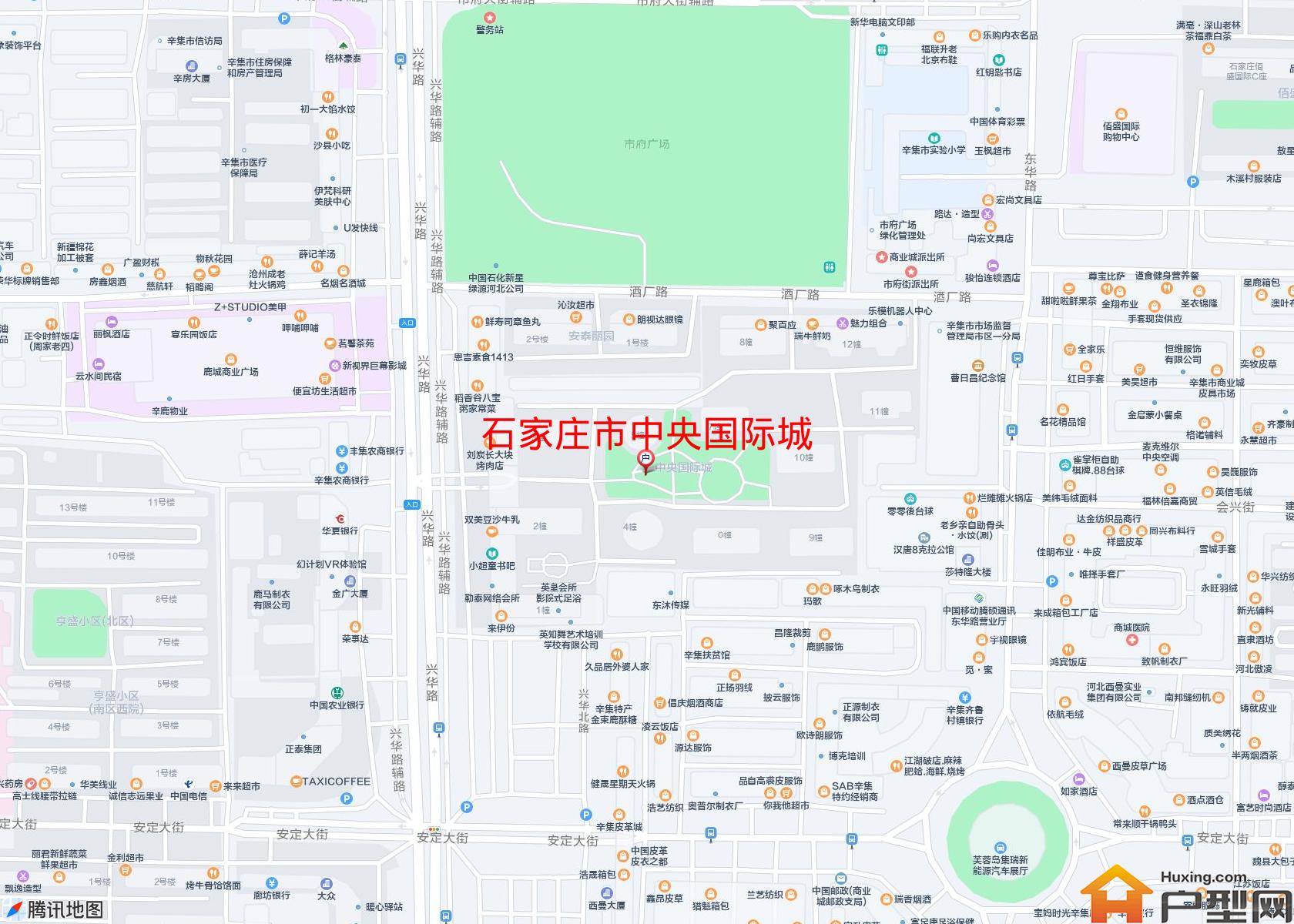 中央国际城小区 - 户型网