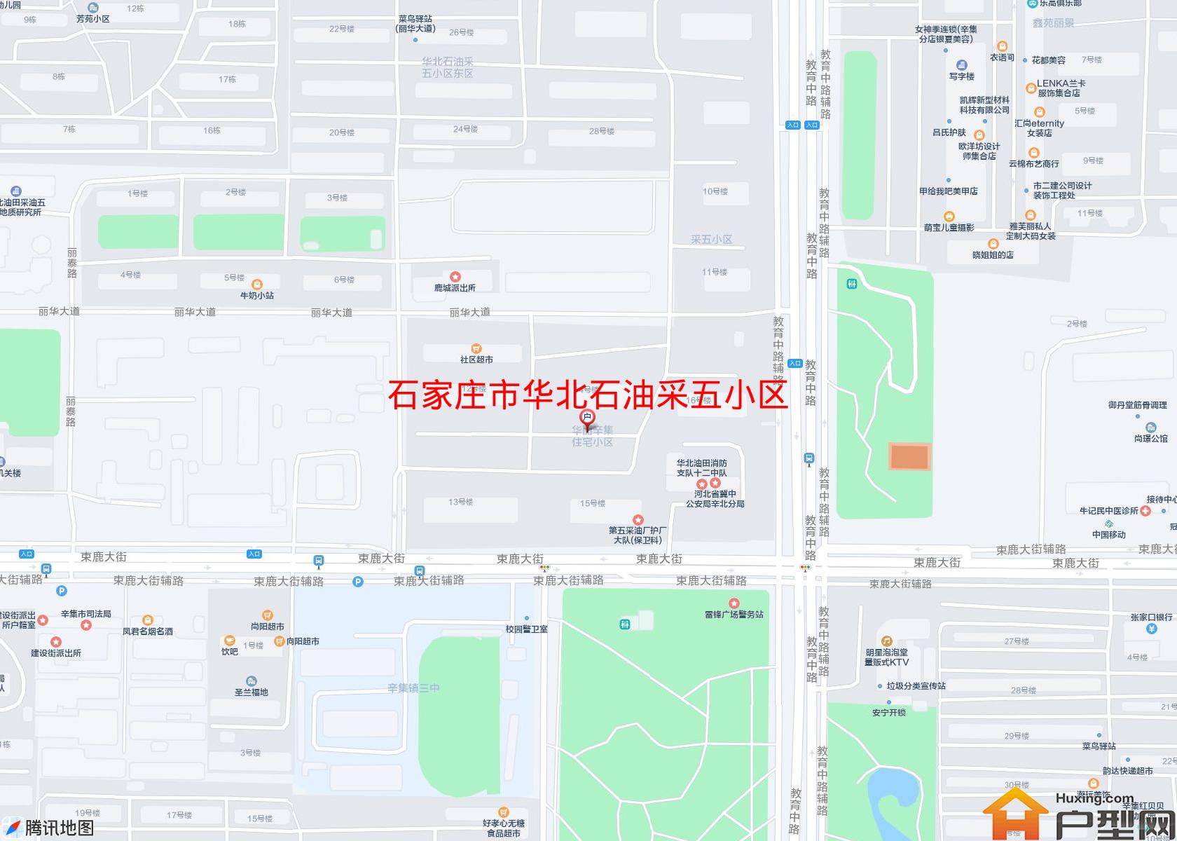 华北石油采五小区小区 - 户型网