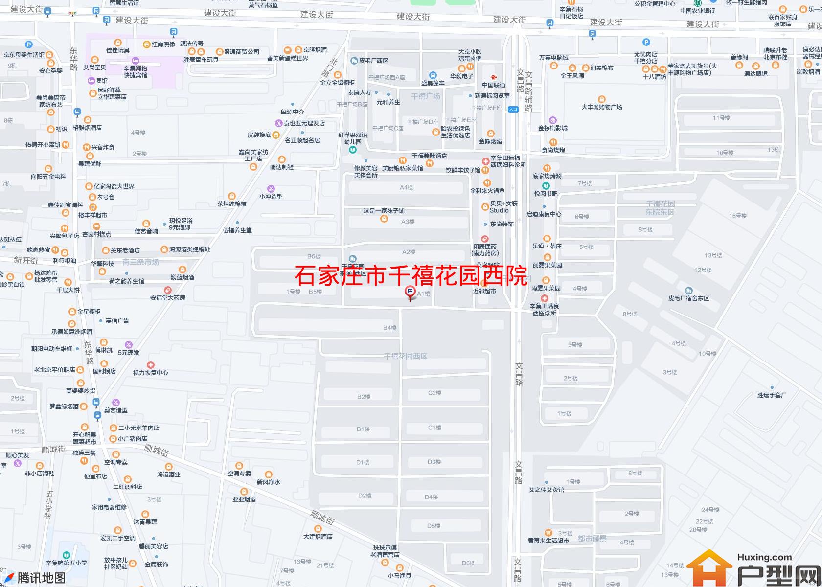 千禧花园西院小区 - 户型网