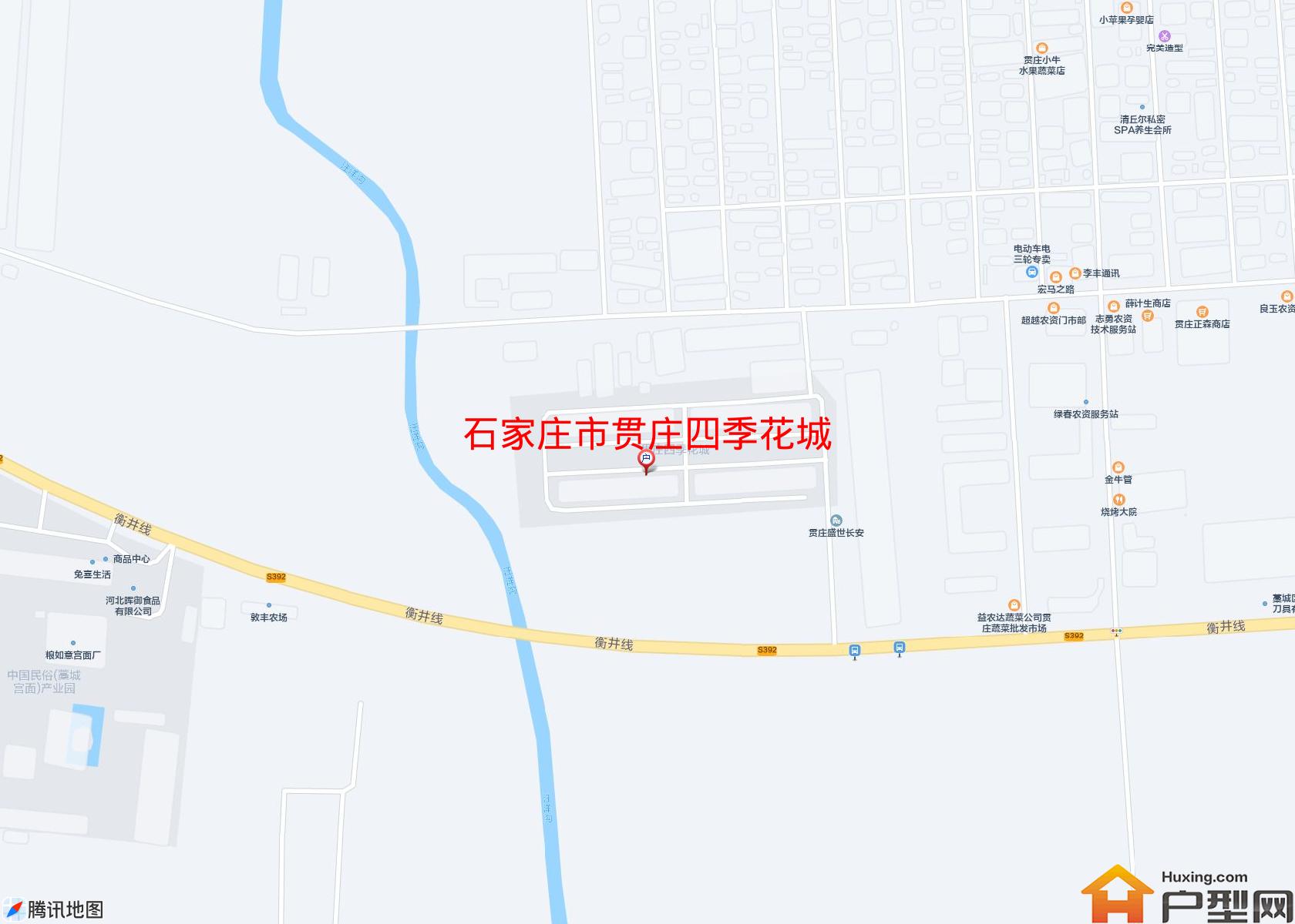 贯庄四季花城小区 - 户型网