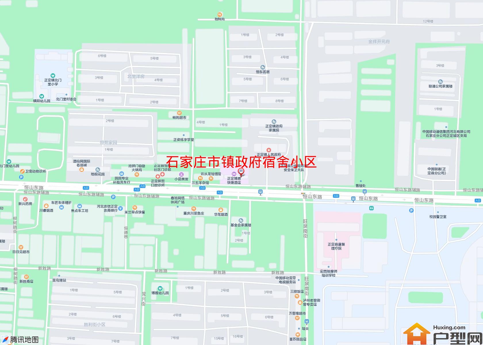 镇政府宿舍小区小区 - 户型网