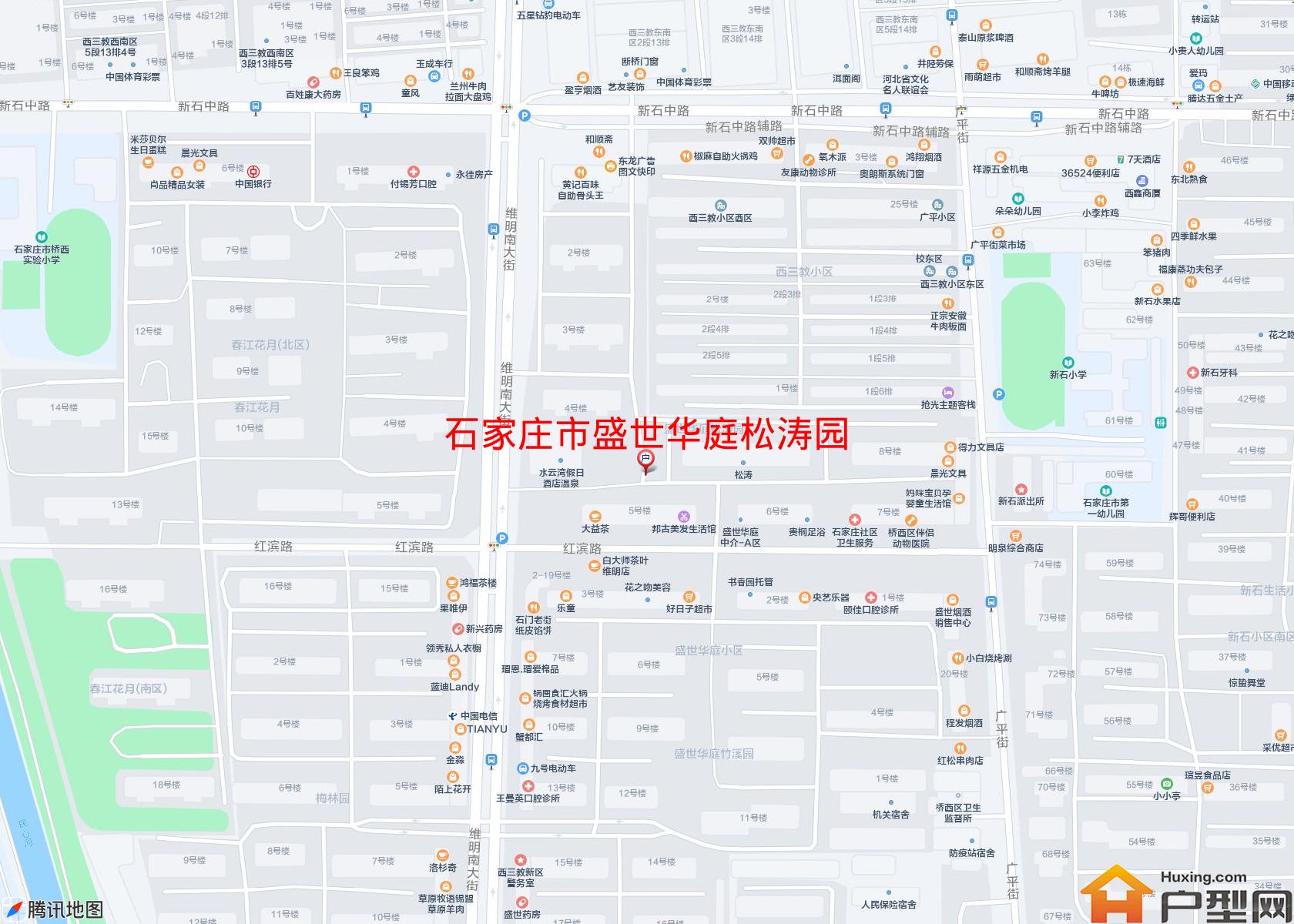 盛世华庭松涛园小区 - 户型网