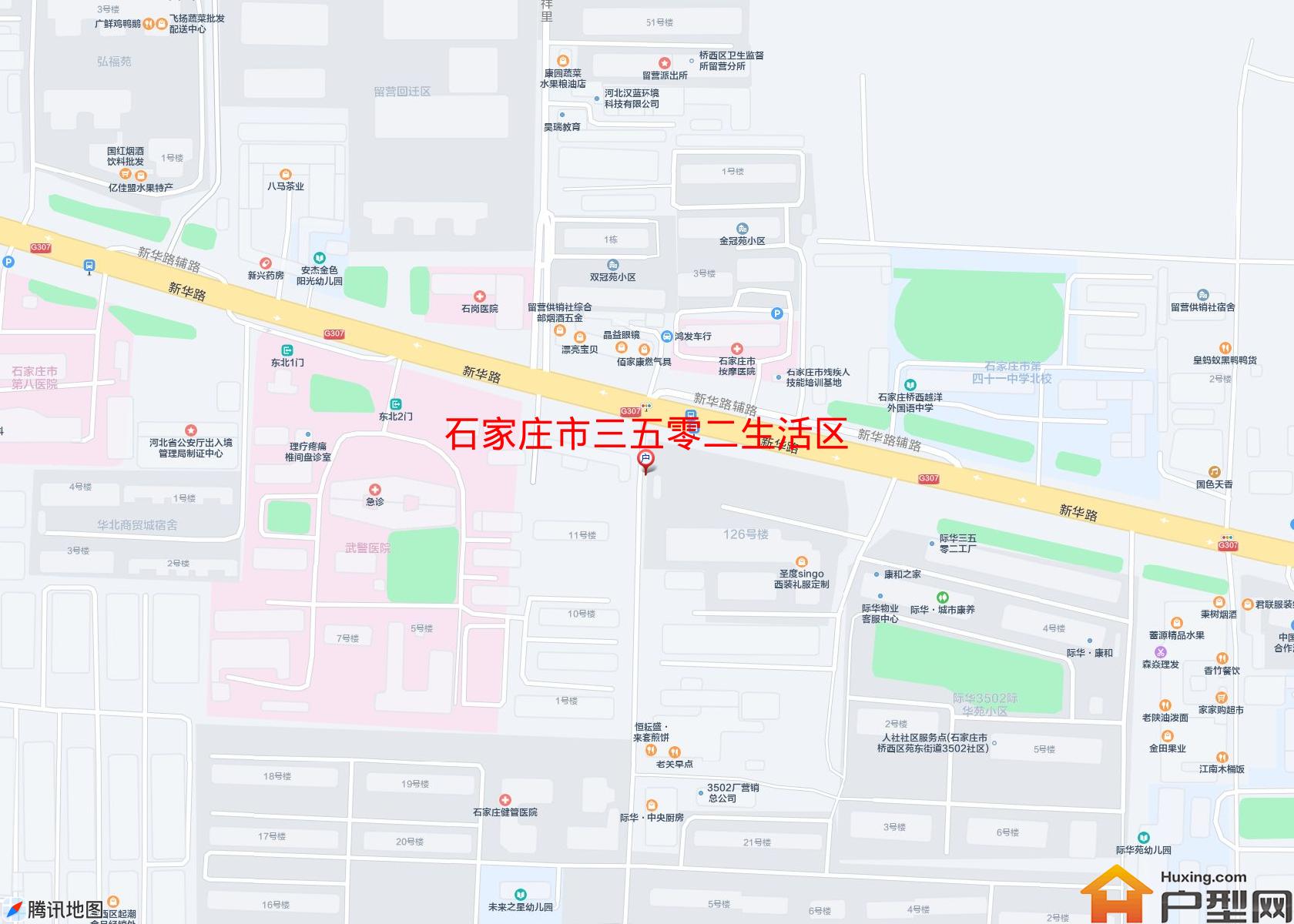 三五零二生活区小区 - 户型网