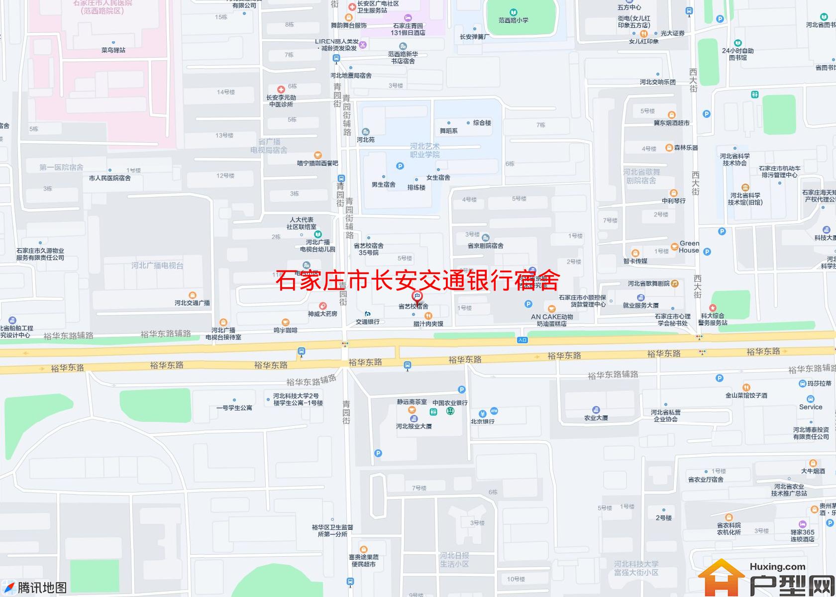长安交通银行宿舍小区 - 户型网