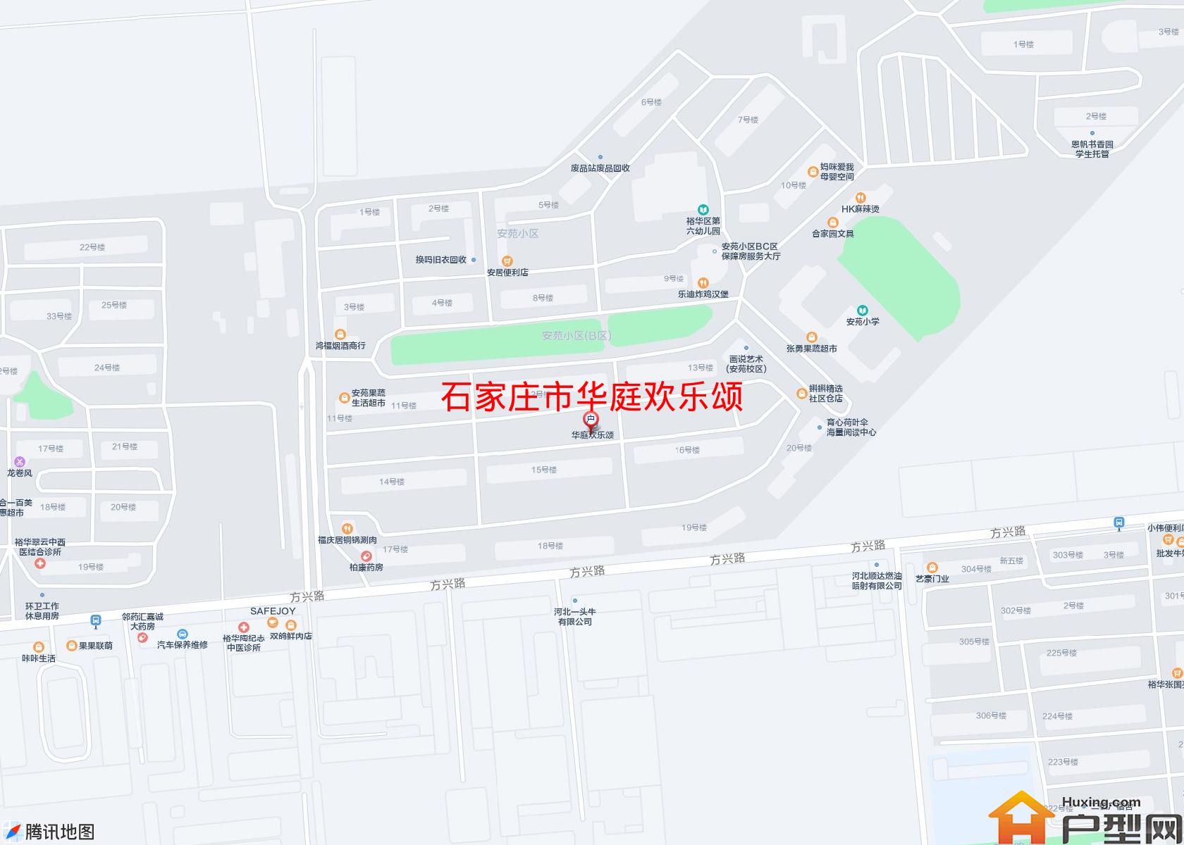 华庭欢乐颂小区 - 户型网