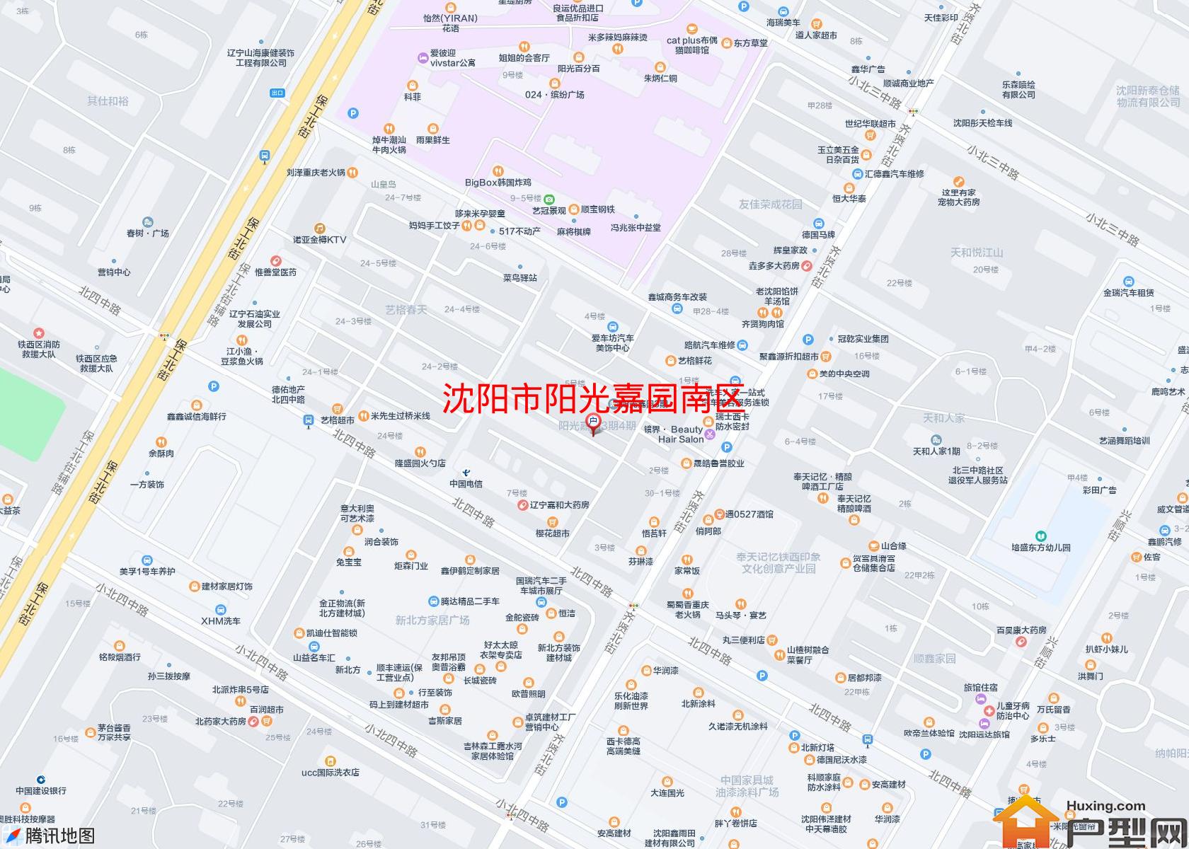 阳光嘉园南区小区 - 户型网