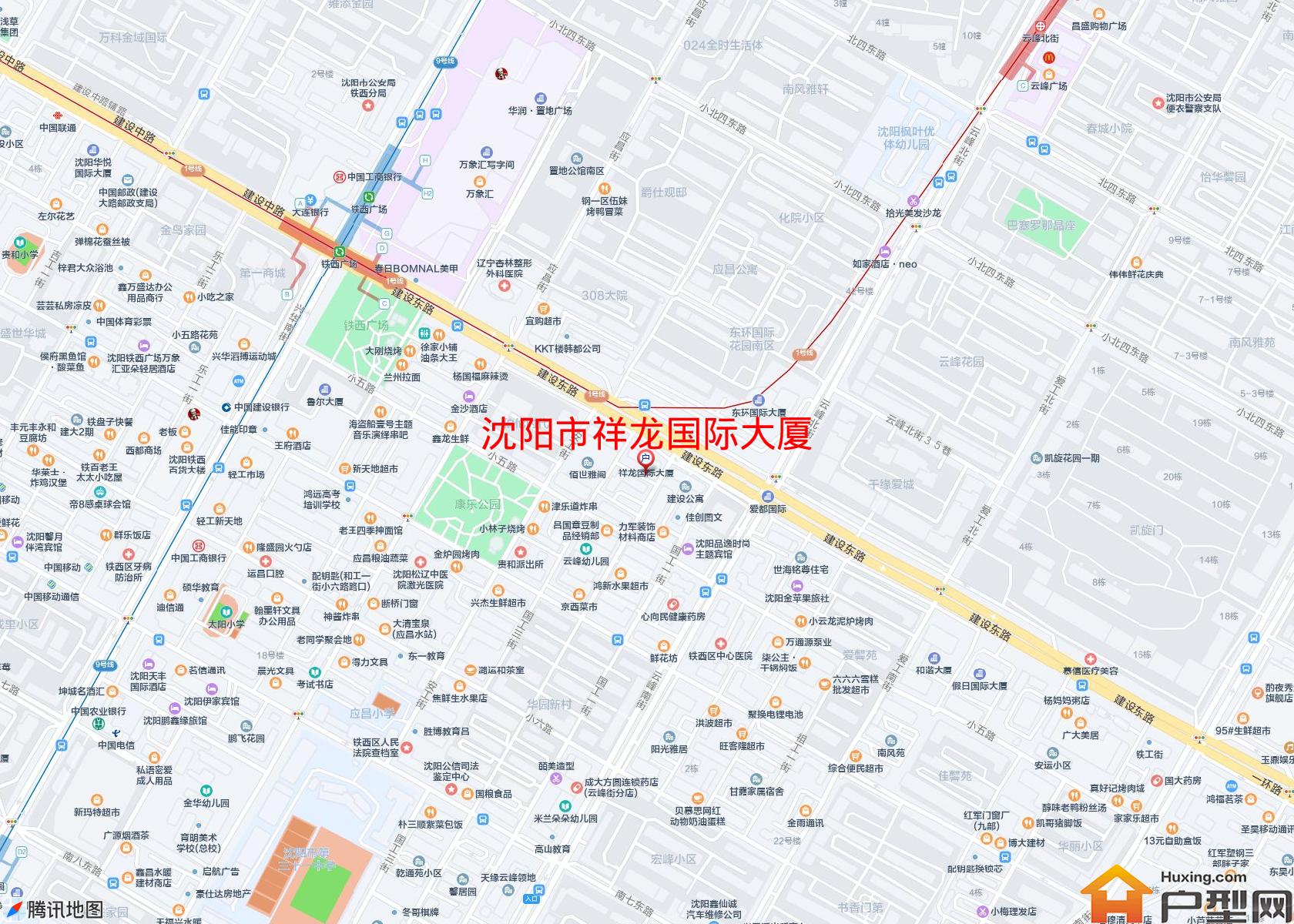 祥龙国际大厦小区 - 户型网