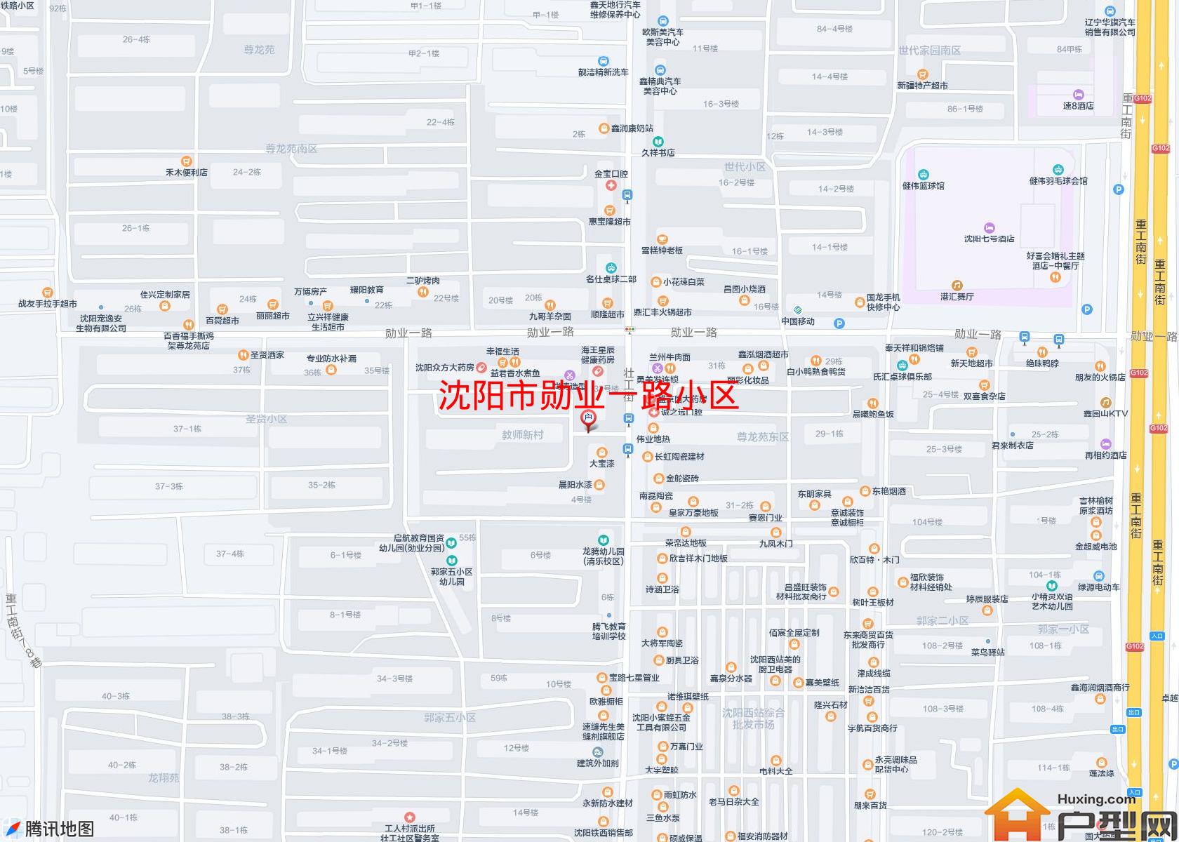 勋业一路小区小区 - 户型网