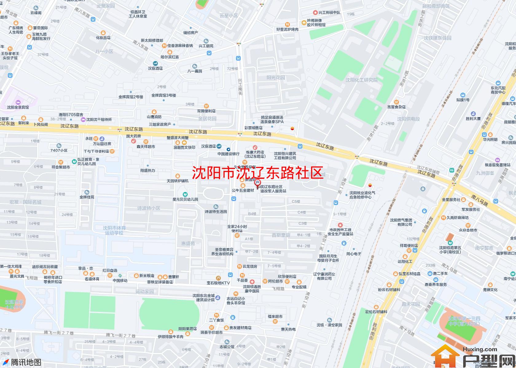 沈辽东路社区小区 - 户型网