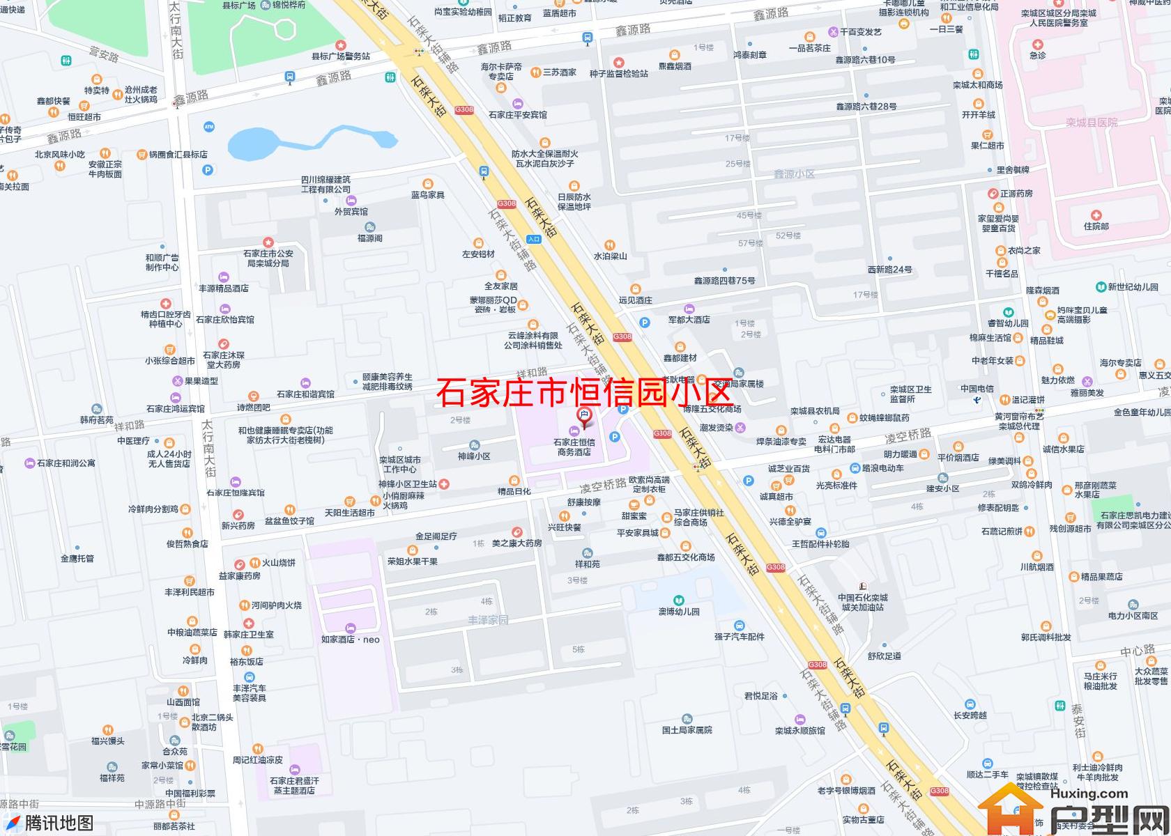 恒信园小区小区 - 户型网