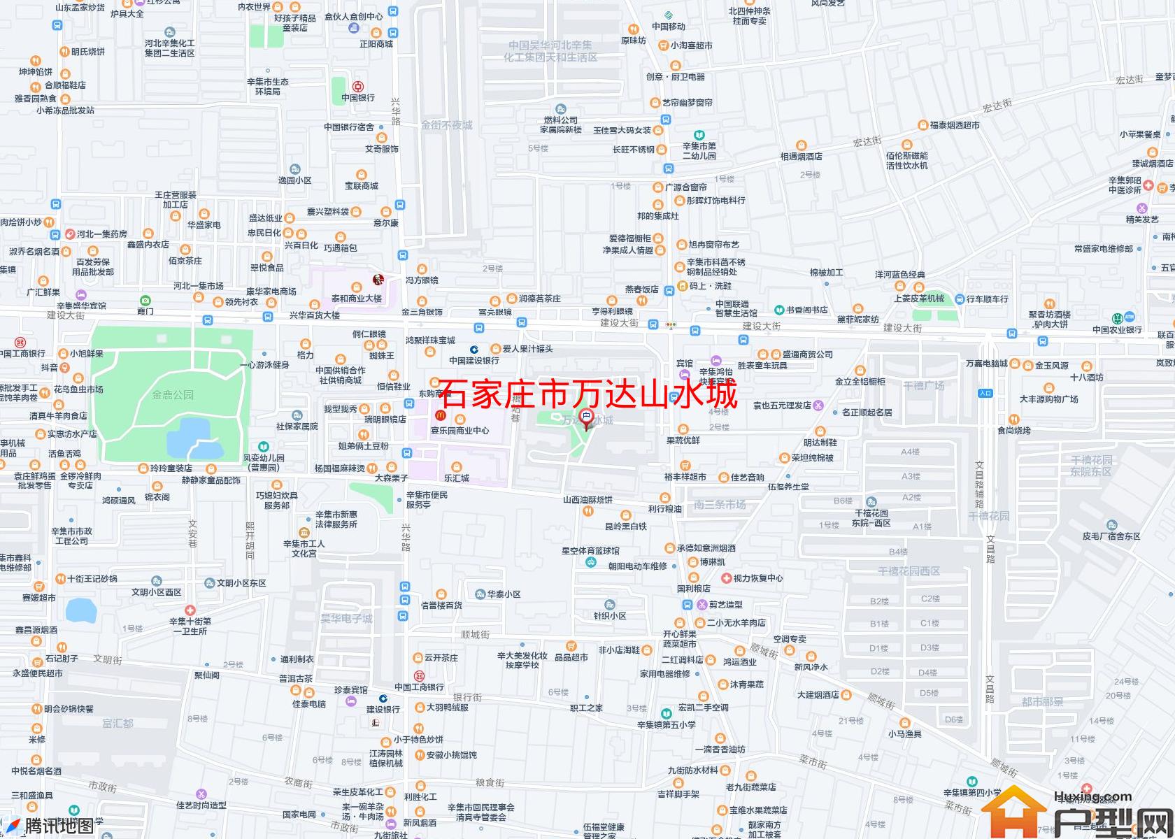 万达山水城小区 - 户型网