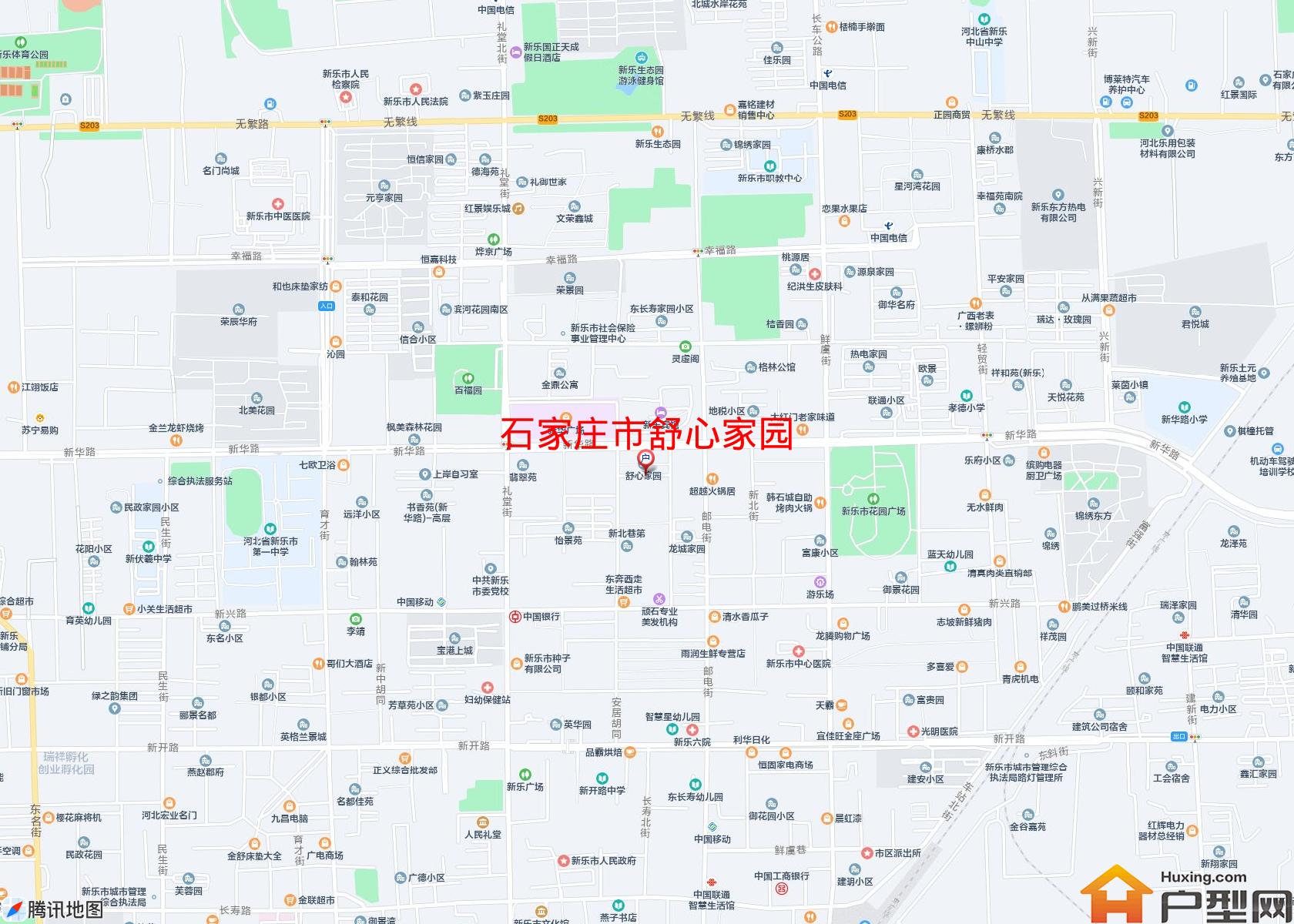 舒心家园小区 - 户型网