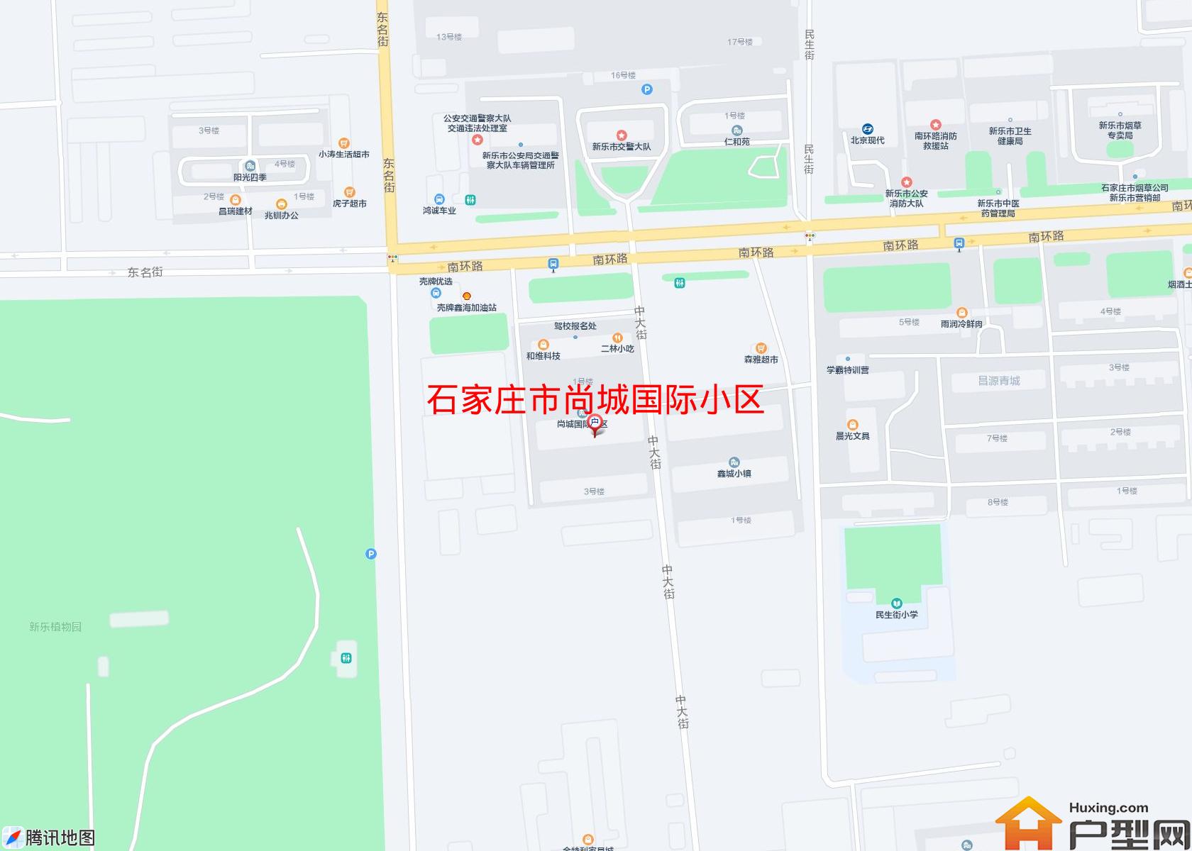 尚城国际小区小区 - 户型网