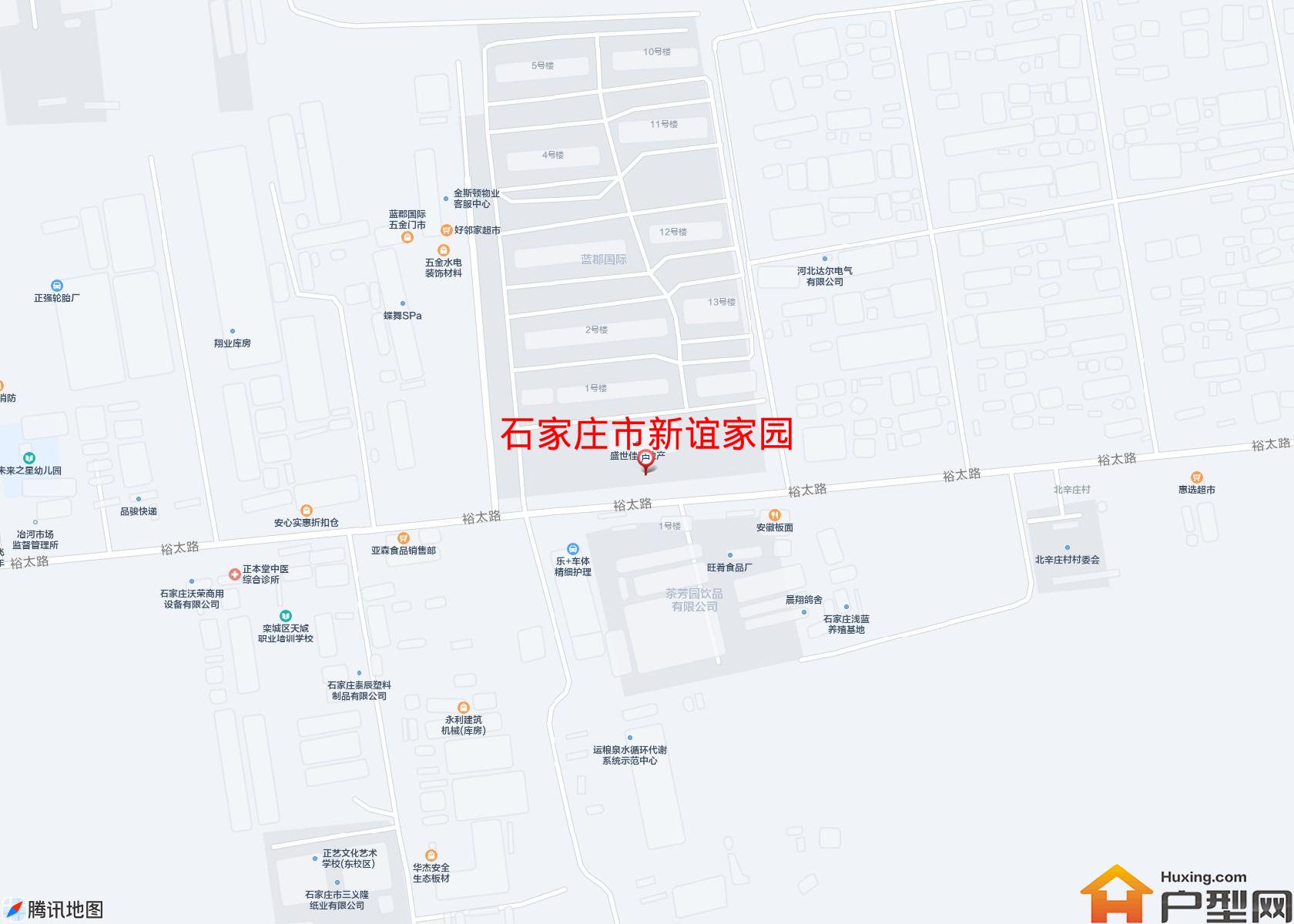 新谊家园小区 - 户型网