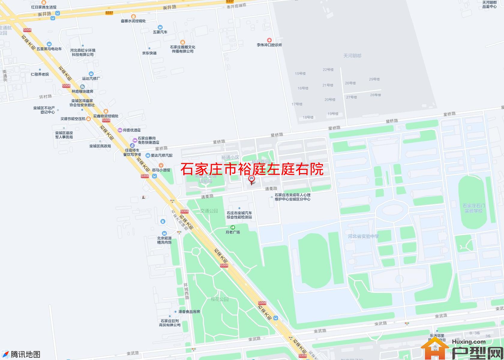 裕庭左庭右院小区 - 户型网