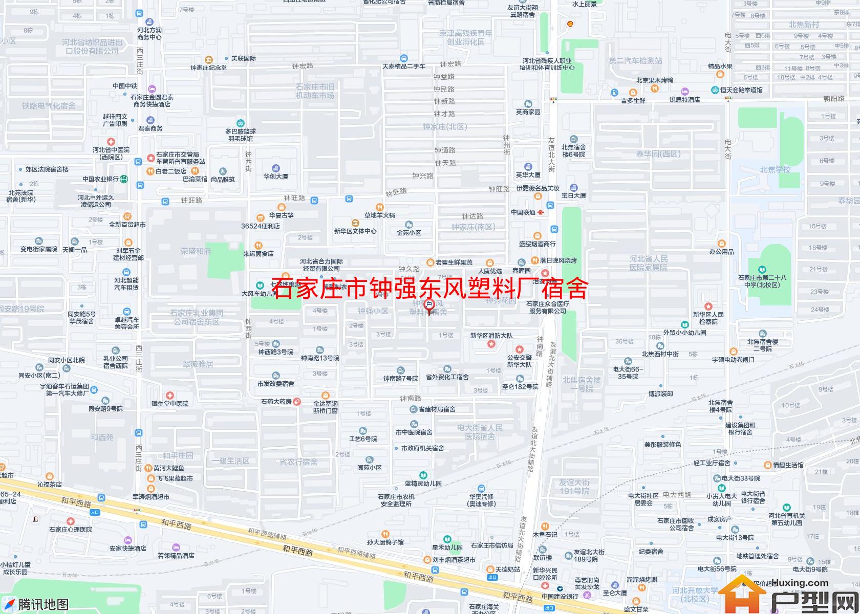 钟强东风塑料厂宿舍小区 - 户型网