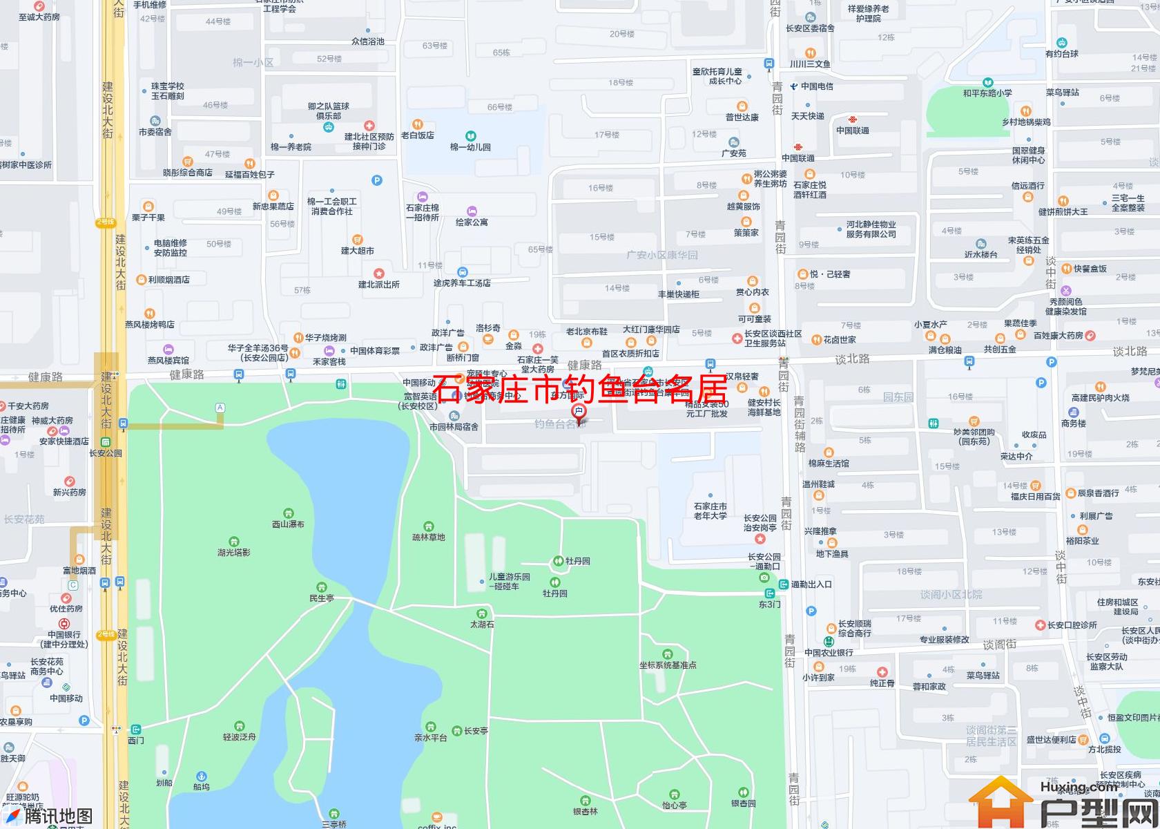 钓鱼台名居小区 - 户型网