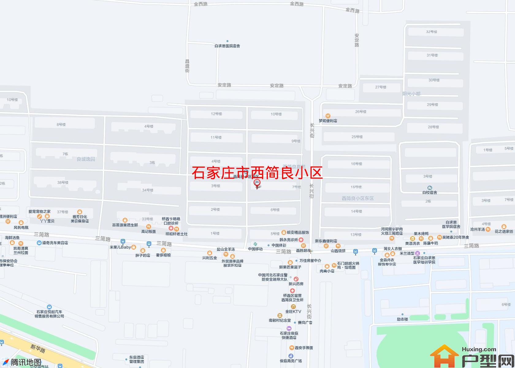 西简良小区小区 - 户型网